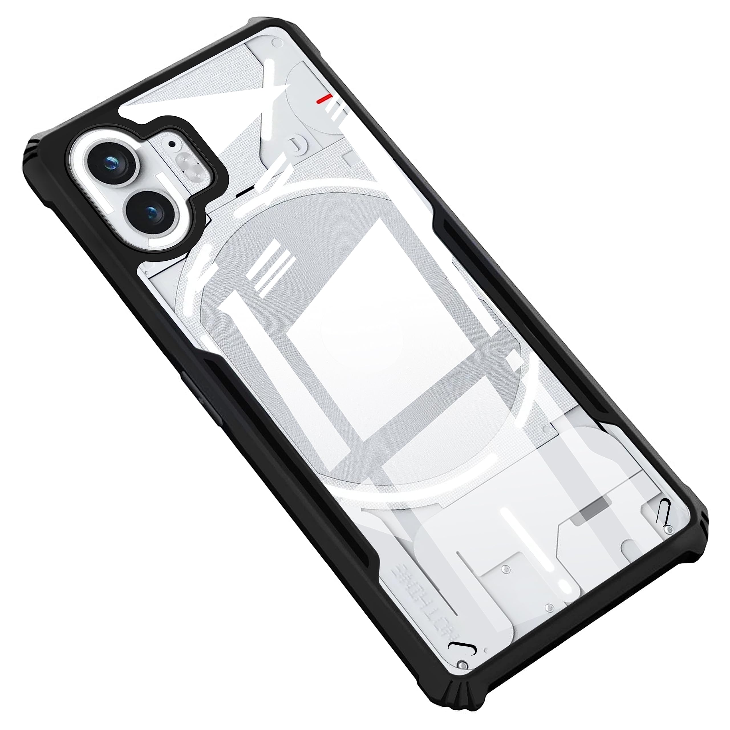 Amazon Brand - Solimo Back Case Cover for Nothing Phone 2 (Polycarbonate, Thermoplastic Polyurethane_Matte Black) (B0CBM8XZXB) Amazon Price History, Amazon Price Tracker
