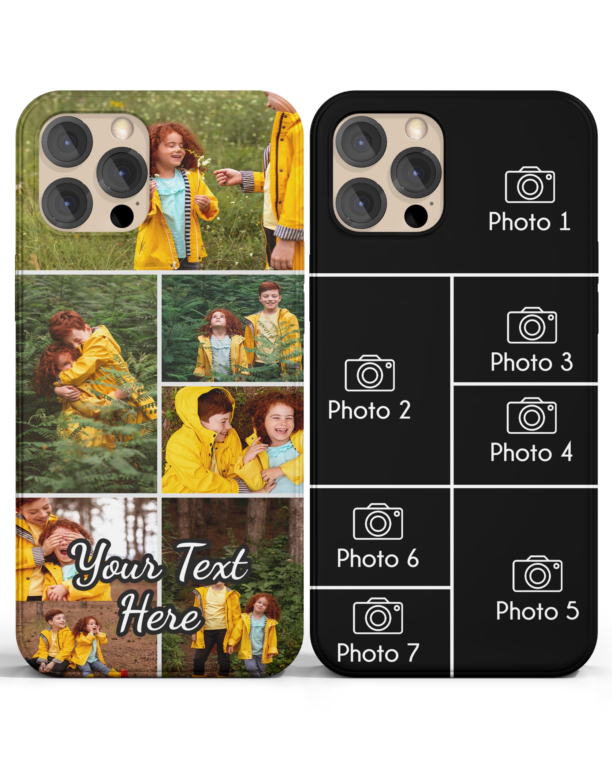 Merry Craft Works Custom Phone Case - Precisely Fits iPhone 16 15 14 13 12 11 Pro Max Plus - Shockproof TPU Protection - Personalized Phone Cover