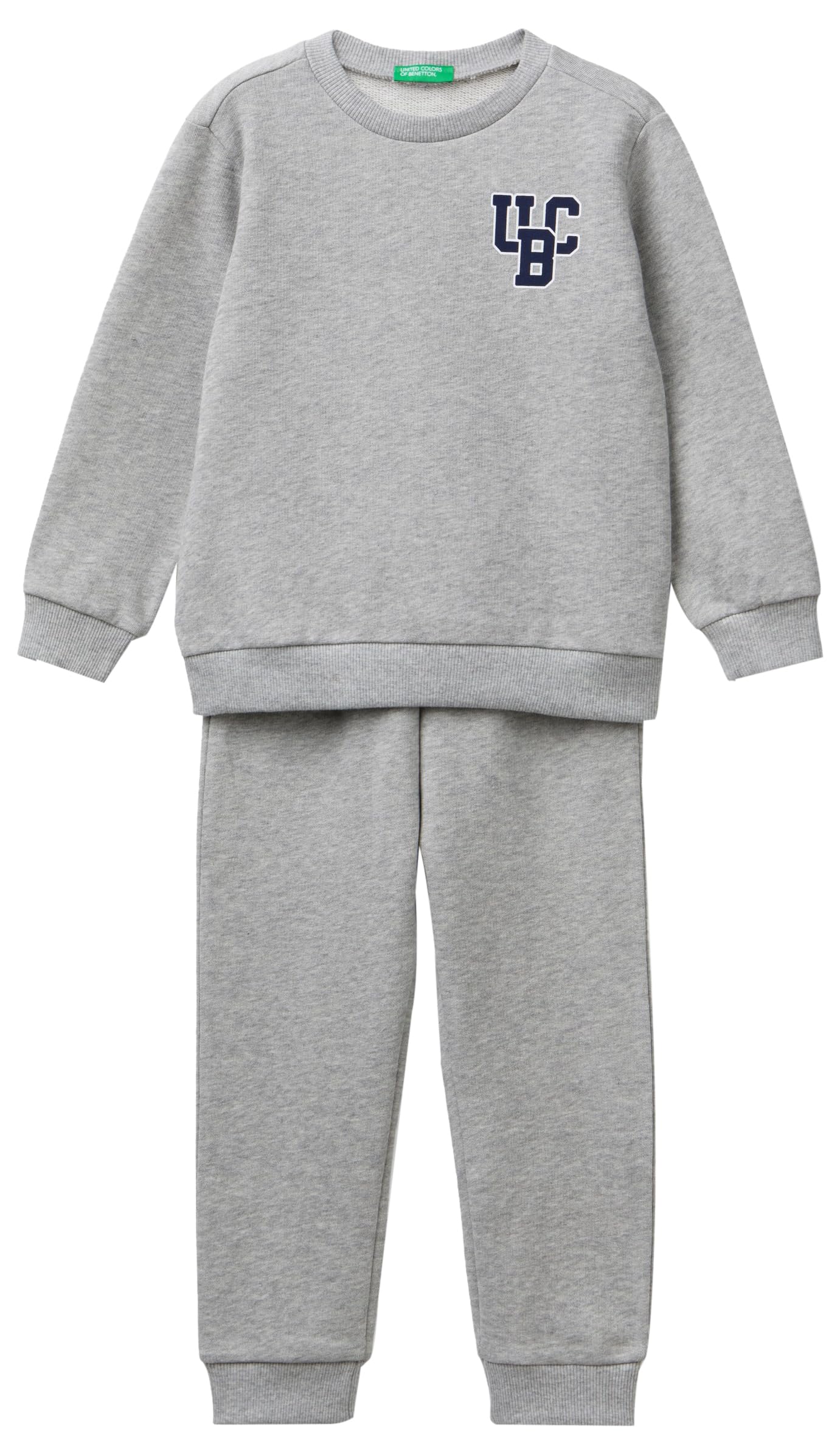 United Colors of Benetton spodnie Chłopcy Comp(maglia+pant) 3j68gk00k