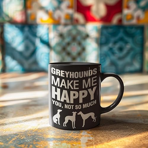 Vista 17 de DogsMakeMeHappy Taza de bulldog francés – Bulldogs franceses me hacen feliz – Regalos de bulldog francés