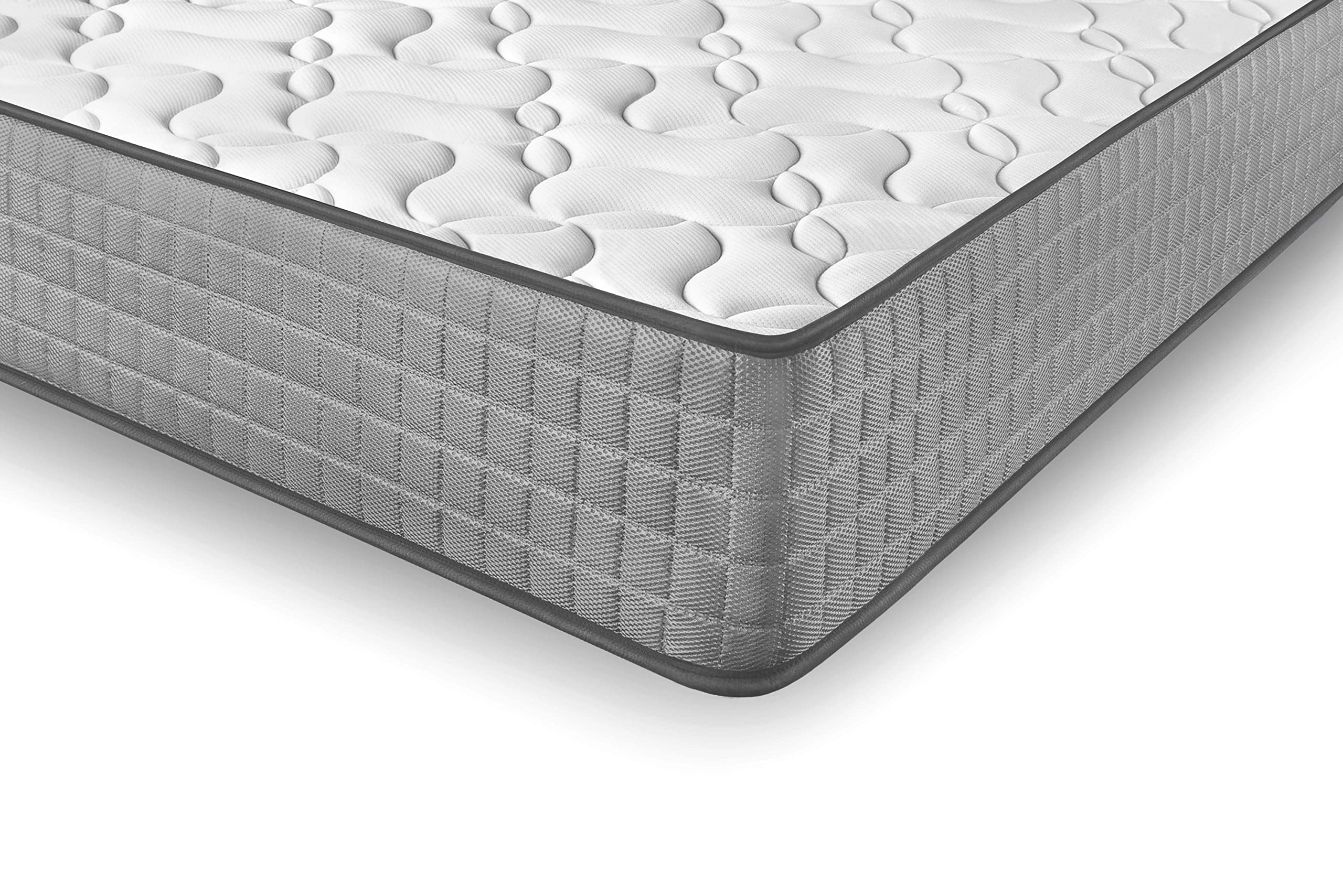 Colchón Viscoelástico Diamond Fresh + Somier Apolo con 5 Patas de 32 cm | Medida: 120x200 cm