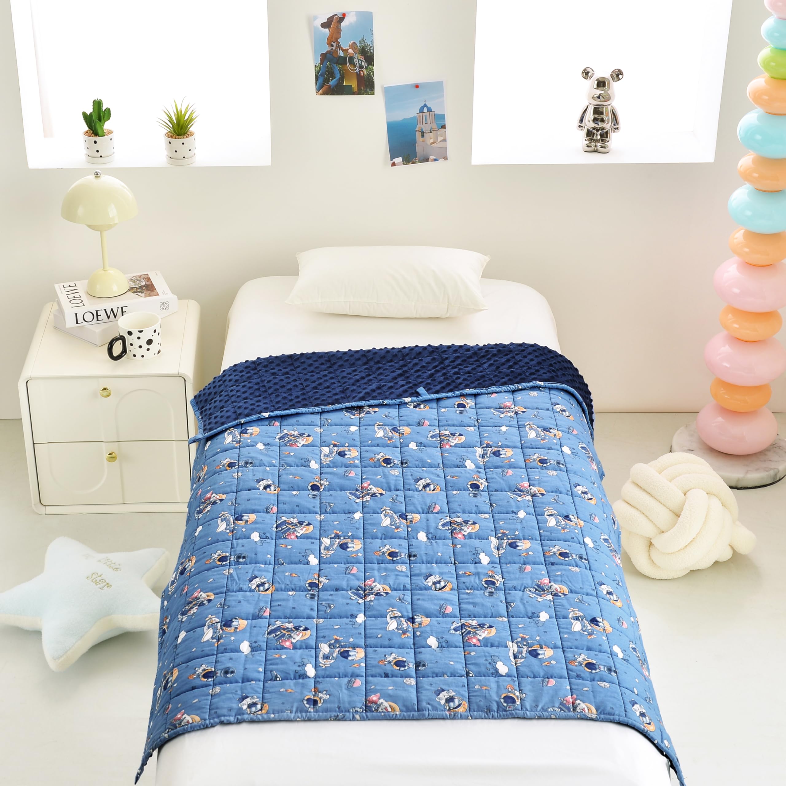 Weighted Blanket Heavy Blanket (Astronaut, 100 * 150cm-2kg)