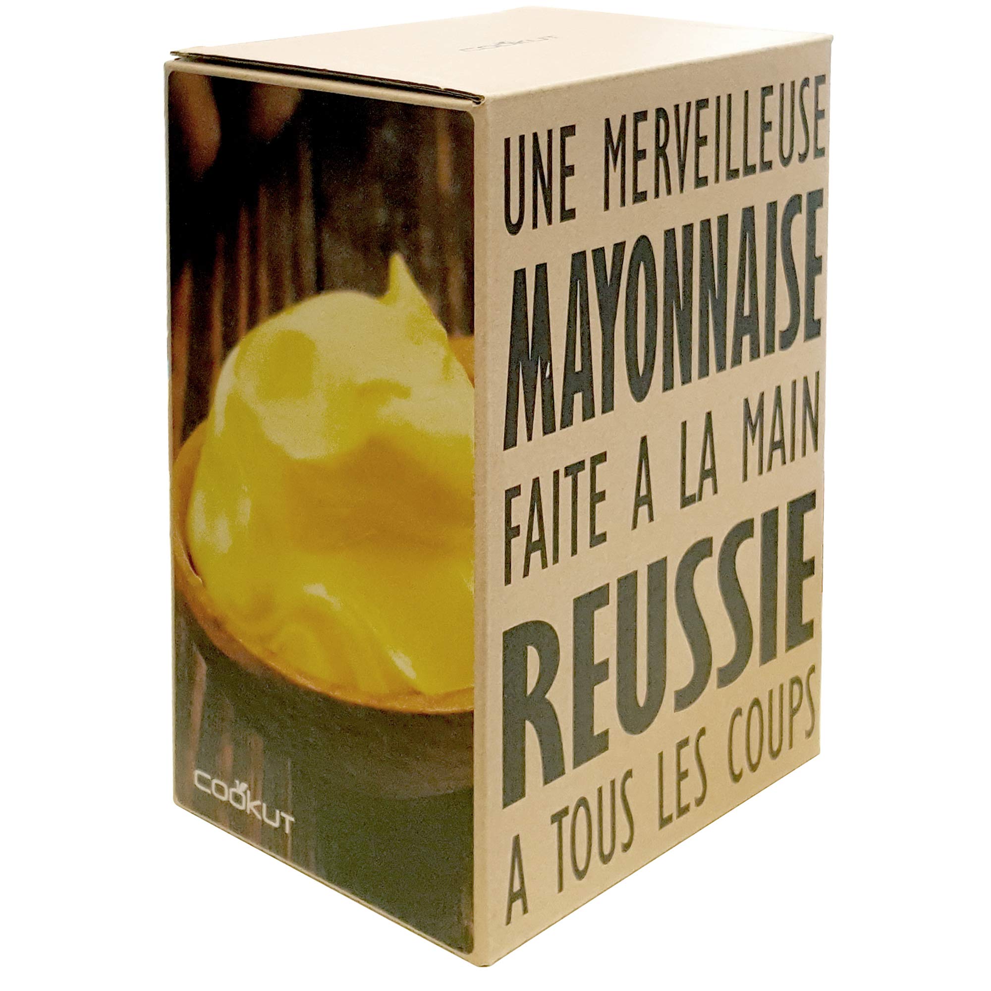 COOKUT Mayozen - Amazing Mayonnaise artisanale en 1 minute - Transparent