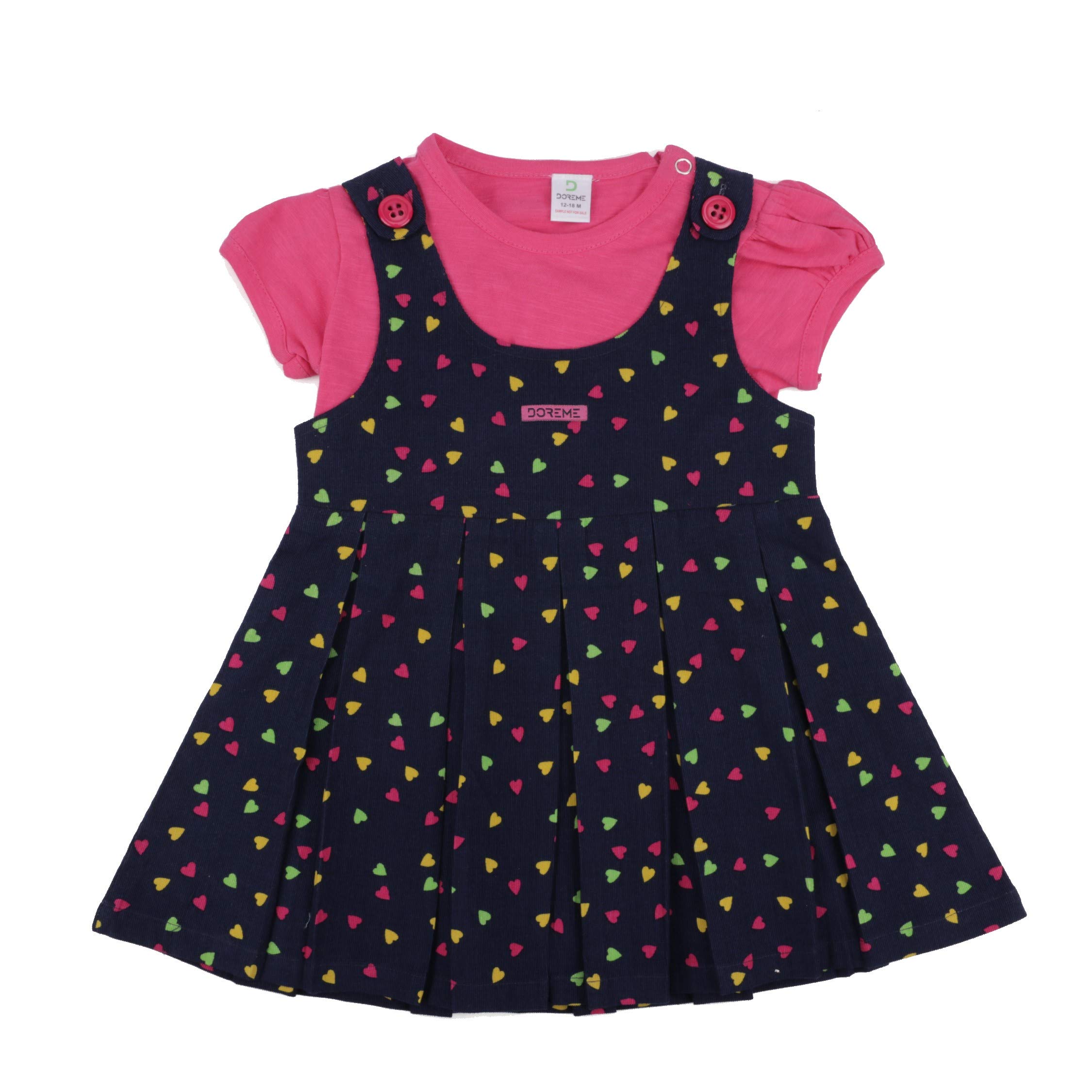 Dore me Baby Girls' Knee Length Dress