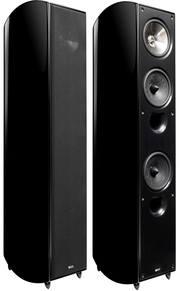 KEF XQ40 3-Way Standing Speaker Black (Pair) : Amazon.nl