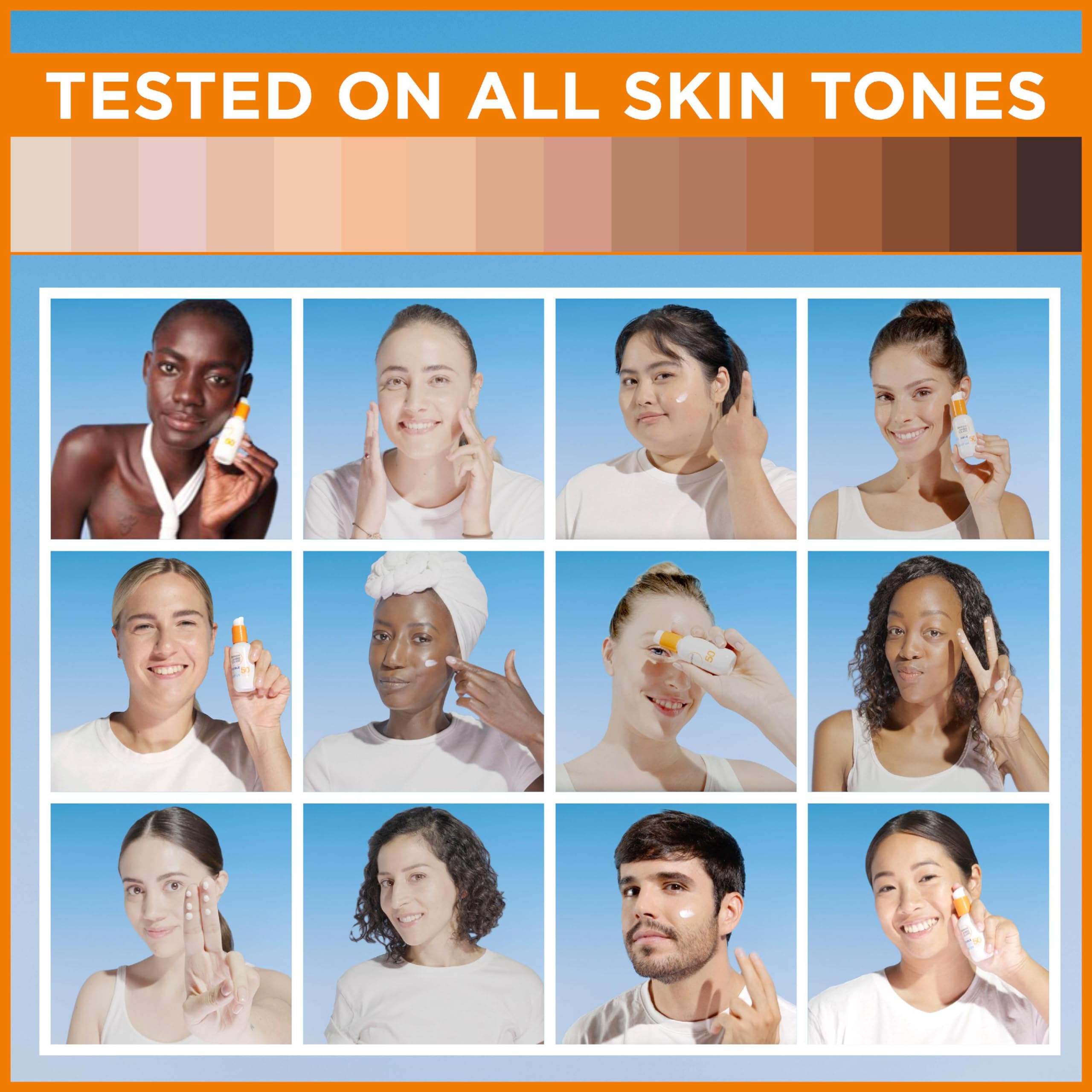 Garnier Ambre Solaire Sun Cream SPF 50+ Super UV Invisible Serum Moisturiser for Face High Protection Against UVA & UVB - Image 2
