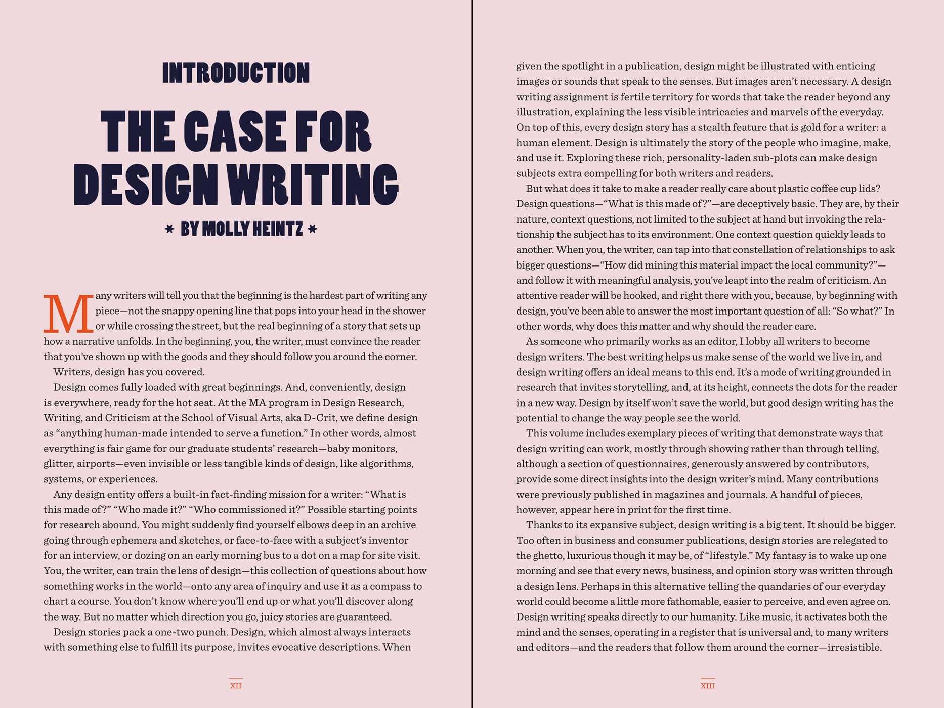 The Education of a Design Writer