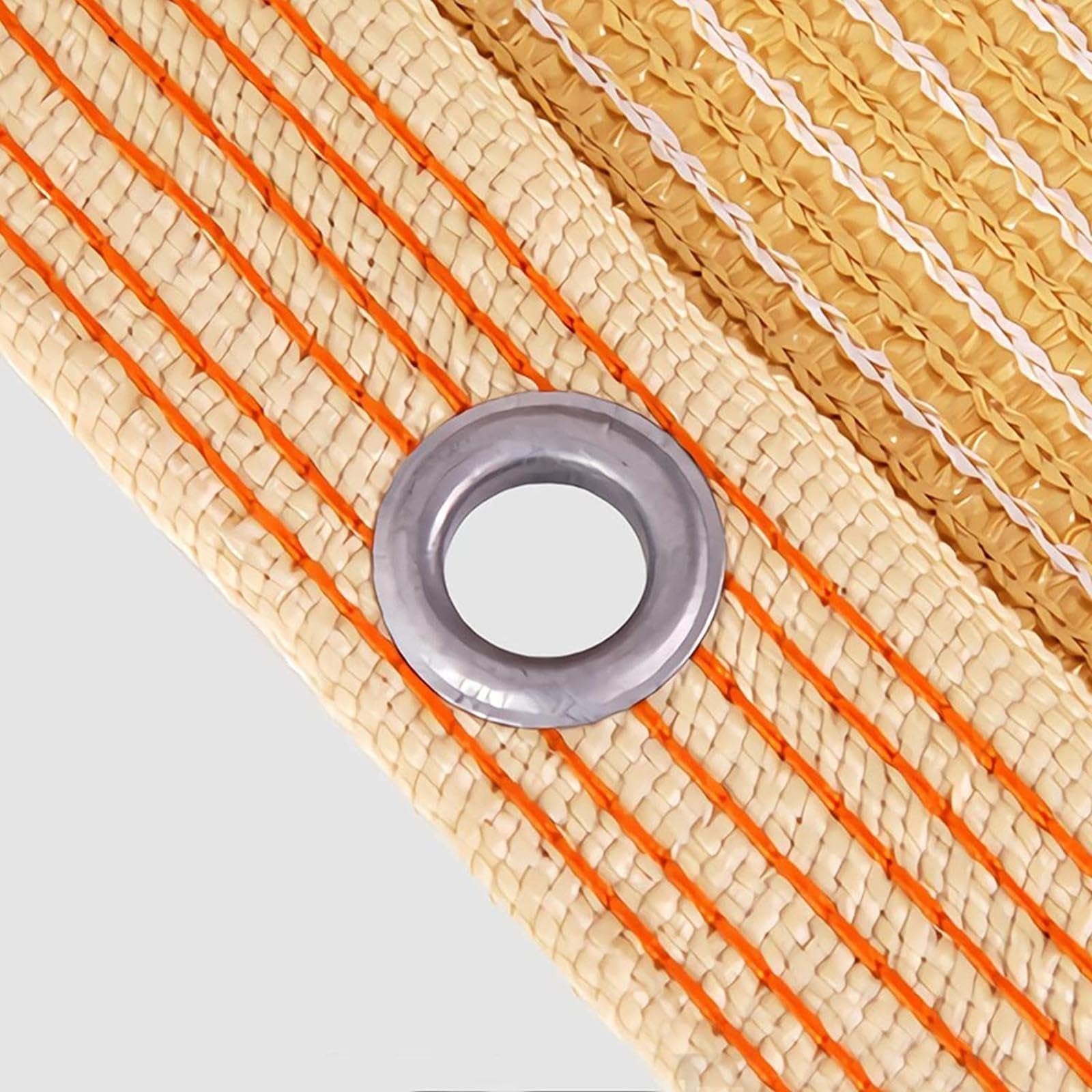 Bei e Netting 90% UV Protect Grommeted Sune per serre, parcheggio, giardino, capannone, cuccia per cani, misure disponibili da 2 x 4 m a 6 x 6 m