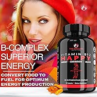 Vista 3 de THE ENCLARE NUTRITION Vitamina B12 - Complejo de vitamina B con vitamina C, biotina, inositol, ácido fólico, vitaminas B, vitaminas B1, B2, B3, B4