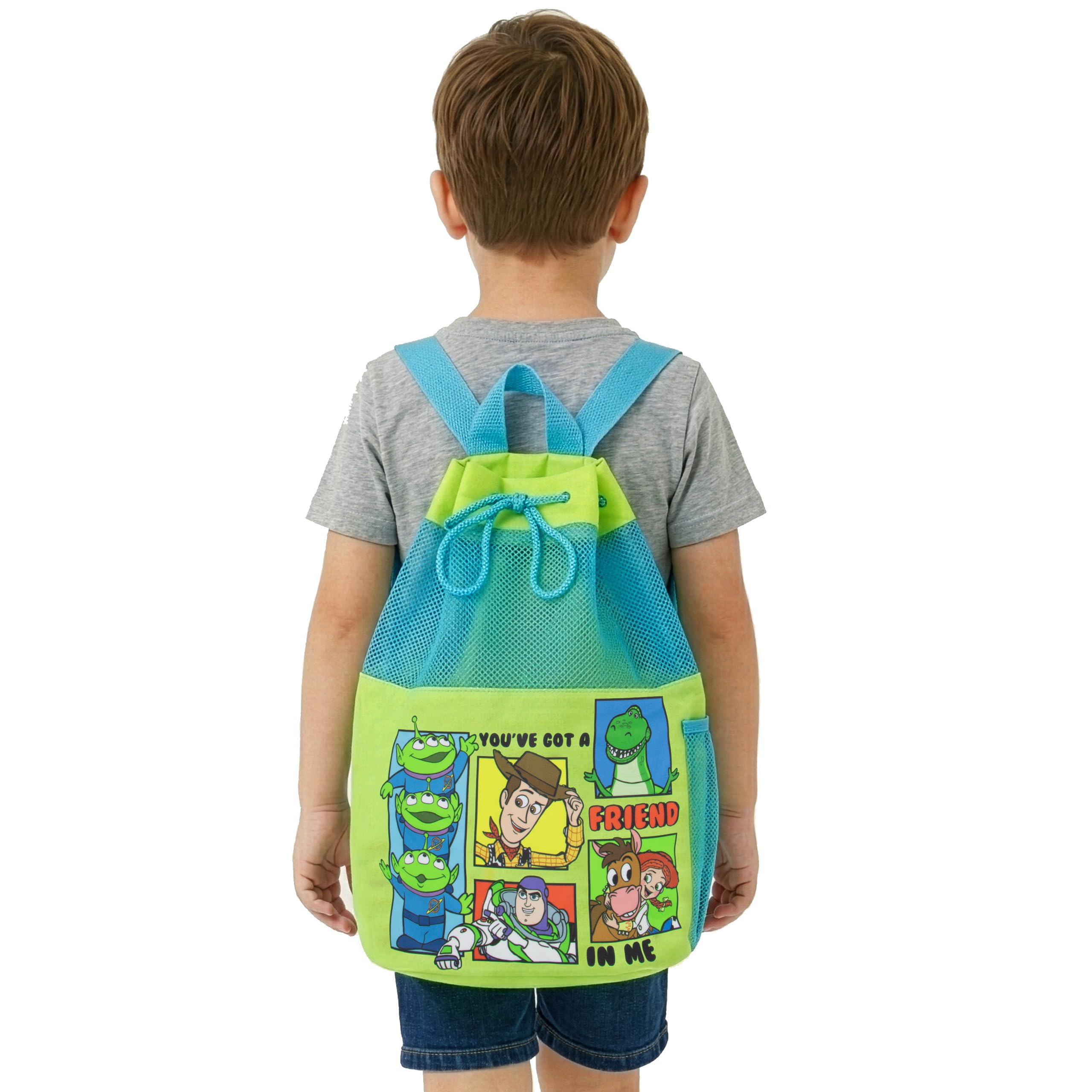 Disney Sac à dos Toy Story, Sac De Natation Pour Enfants Avec Cordon De serrage, Taille Unique - 2