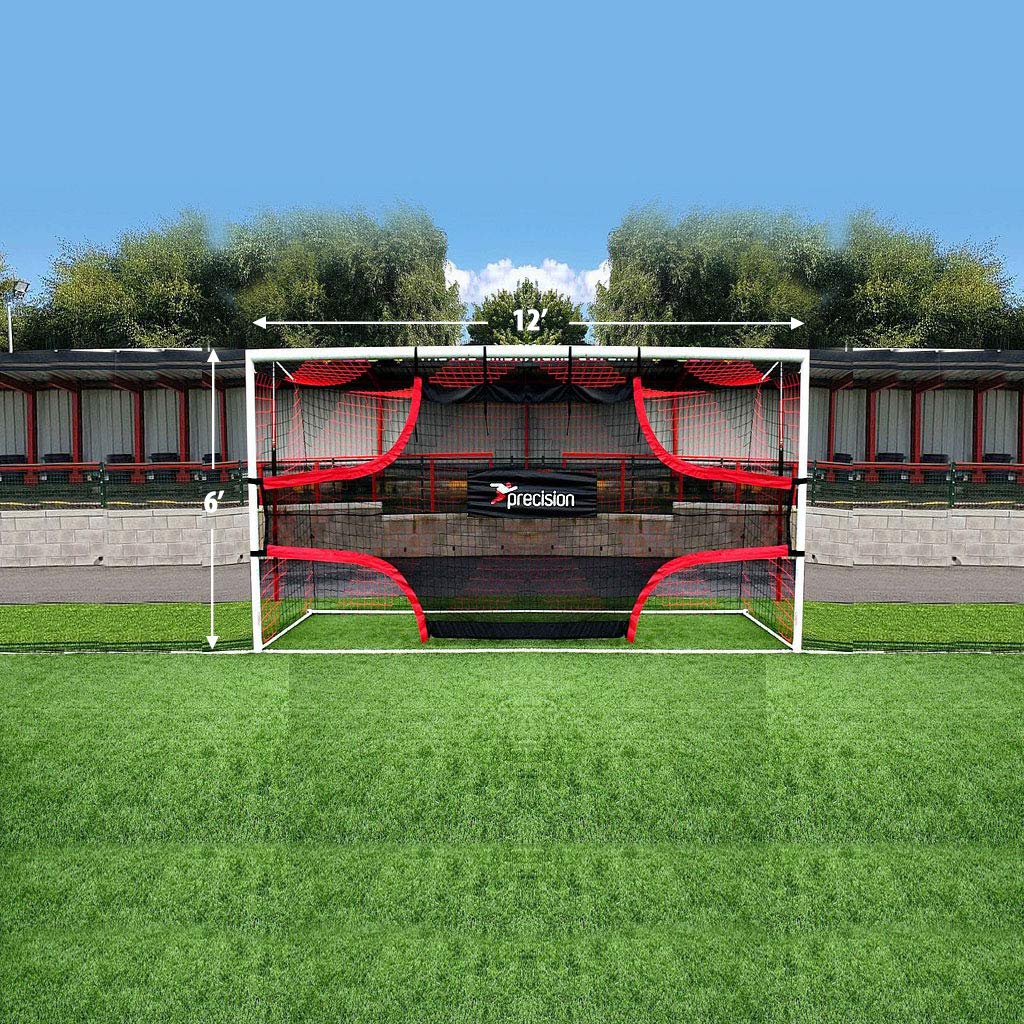 Precision Training Football Soccer Target Practice Training Shot Goal Net 12'X6'
