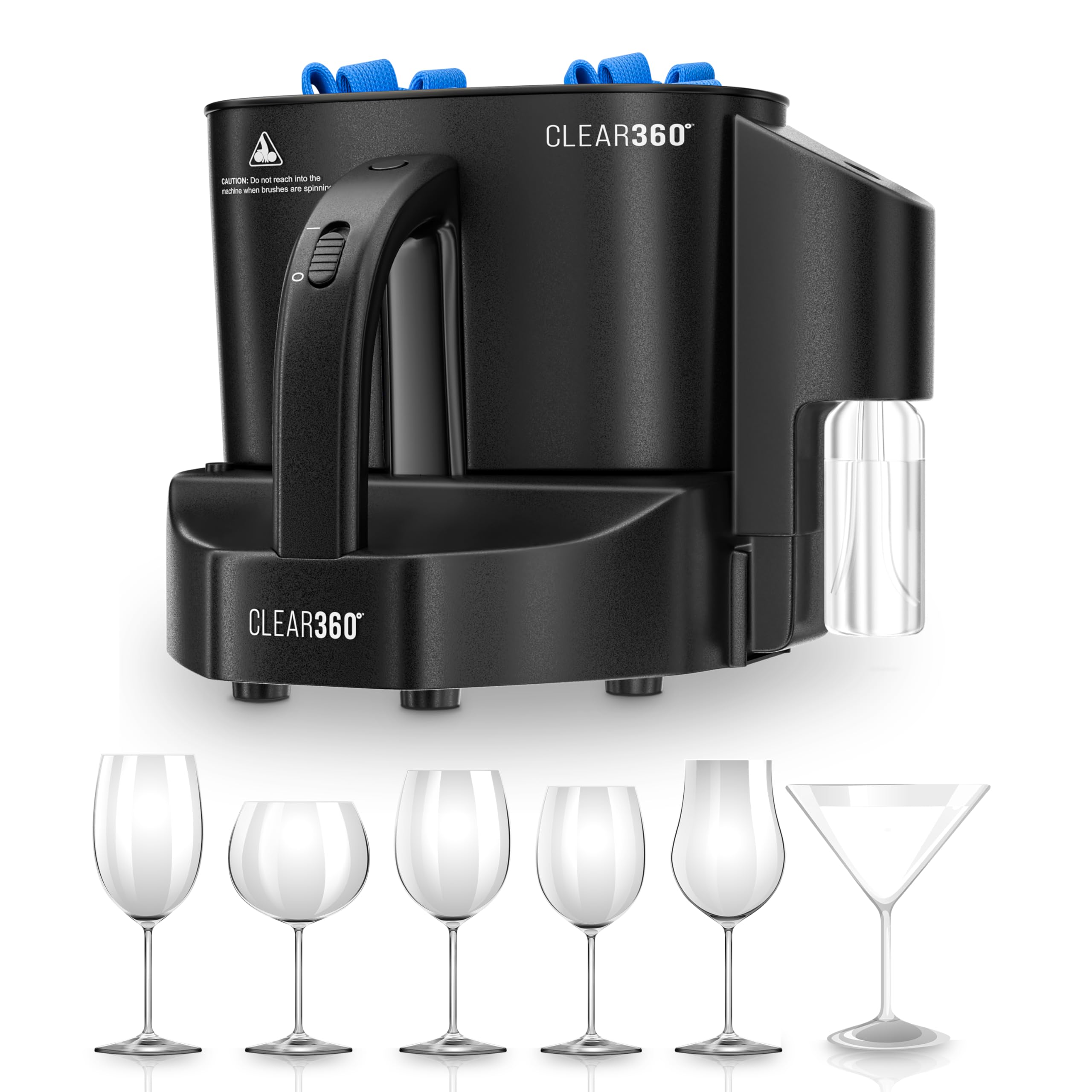 clear360 home glassware polisher