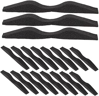 Healeved 1 Almofada De Esponja De Ponte Nasal Óculos Almofadas De Nariz Ponte De Nariz Para Cobertura Facial Tiras De Nariz Esponja De Espuma Óculos Antiembaçante Máscara Facial