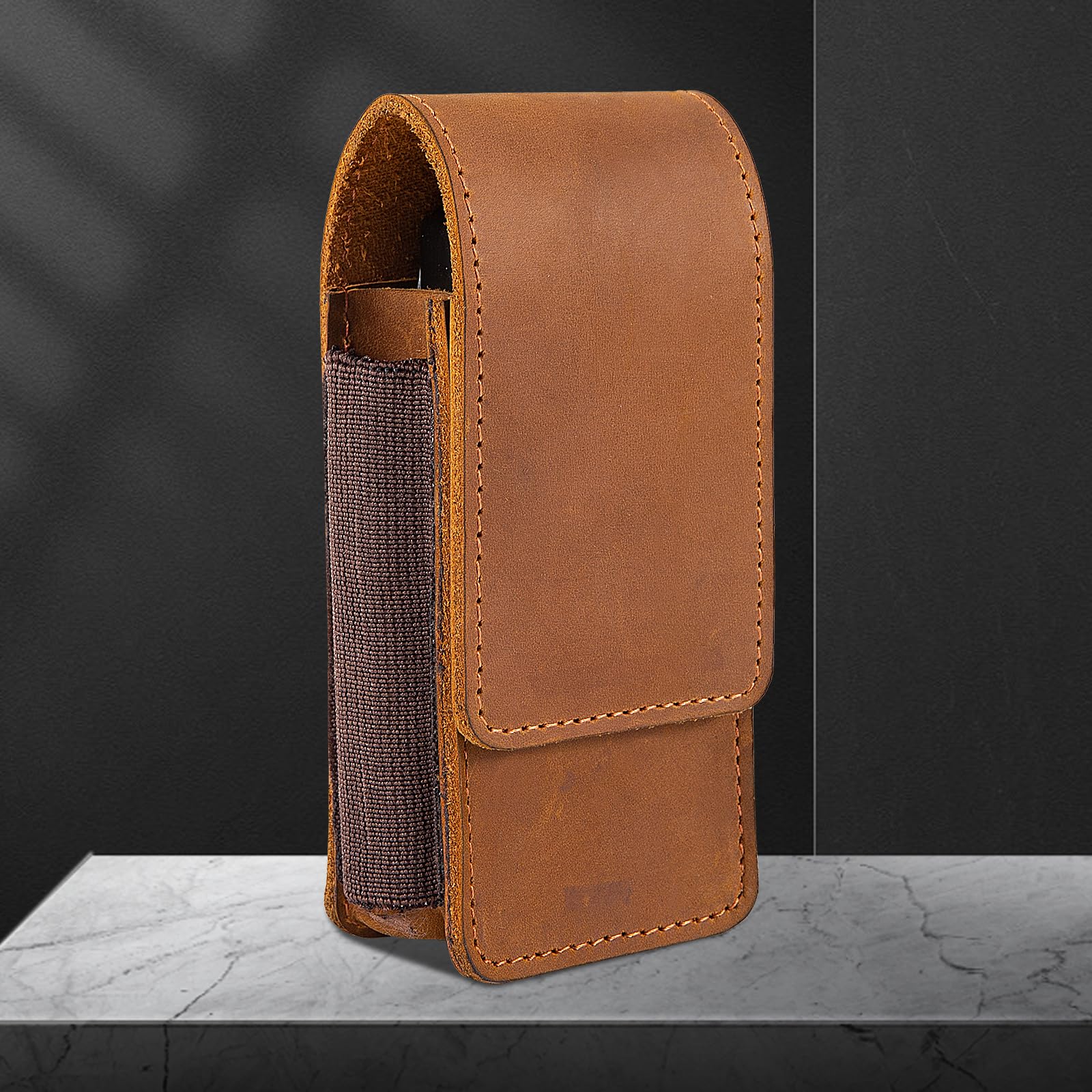 Leatherman Wave Sheath Belt Clip Leather Sheath For Leatherman Wave, Leather Pocket Multitool Sheath, Every Day Carry, EDC, Leather Knife Holster Tactical Organizer - View #5