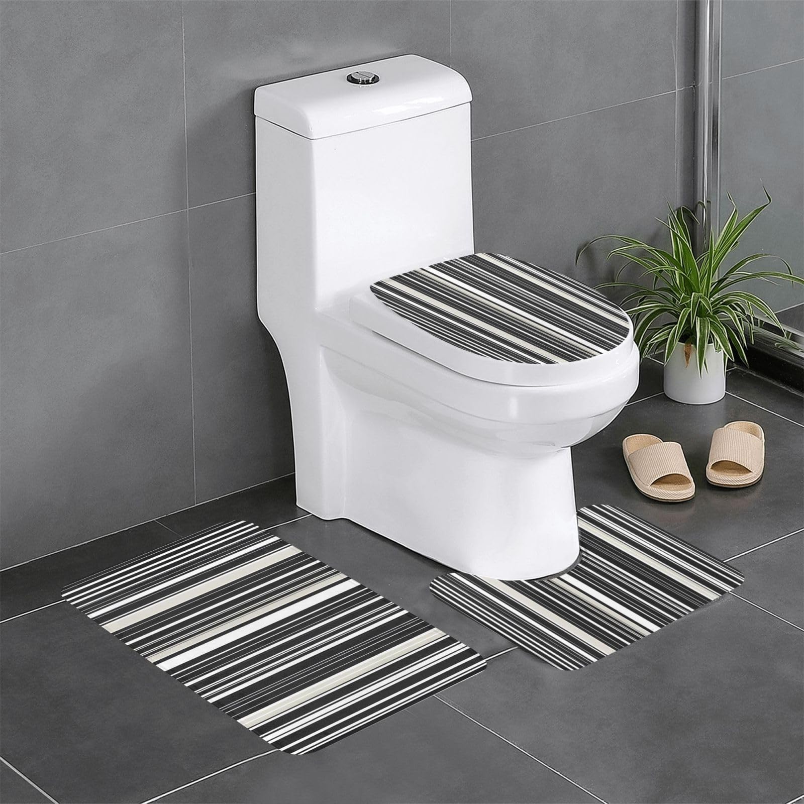 Alfombrillas de baño antideslizantes para evitar resbalones HYTTER