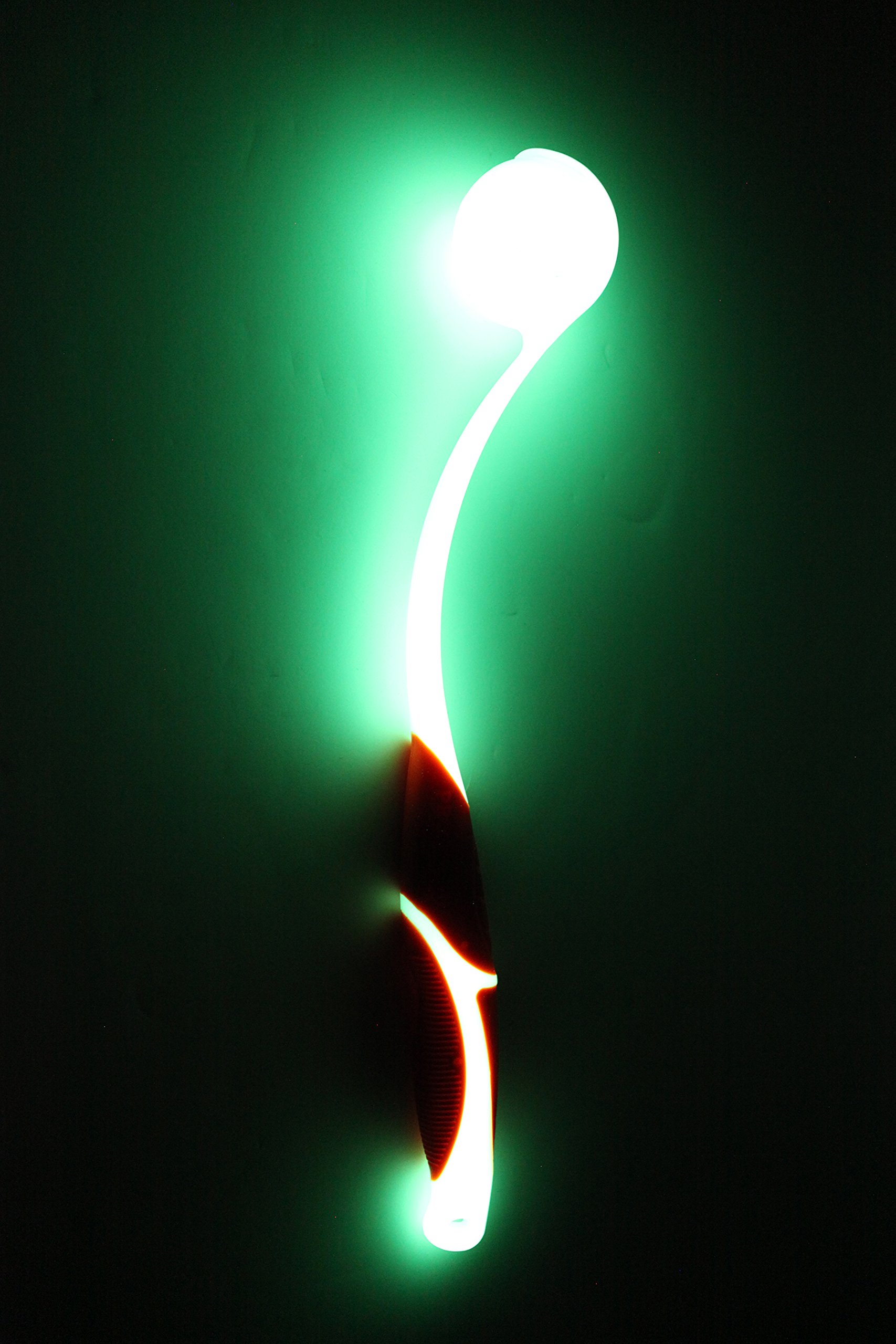 Chuckit Pro Fetch Toy Ball Launcher For Dogs; Compatible With Any Chuckit! Ball Of The Same Size, Medium 18 Inch + Max Glow Ball