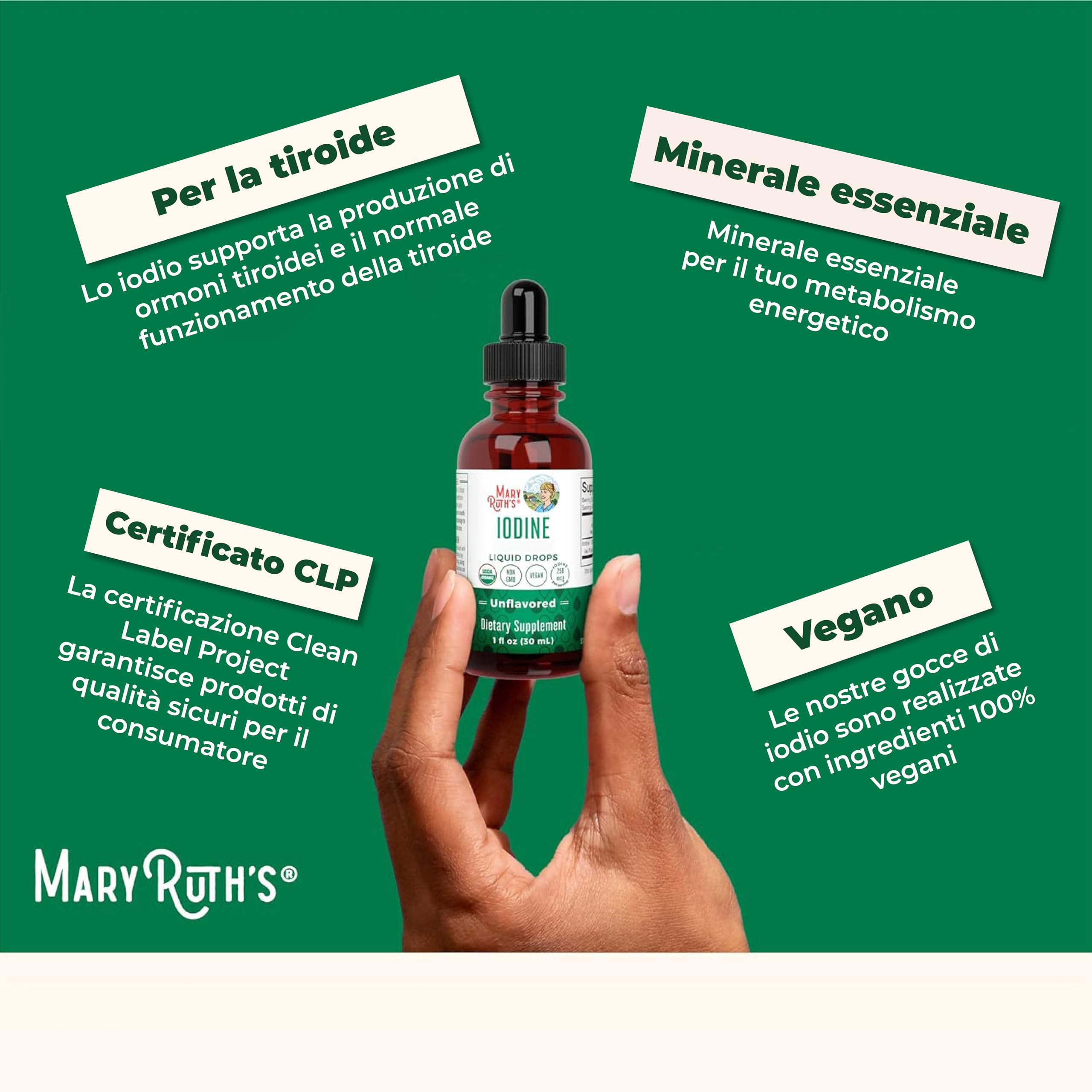 MaryRuth Organics Organic Iodine Liquid Drops - 30 ml