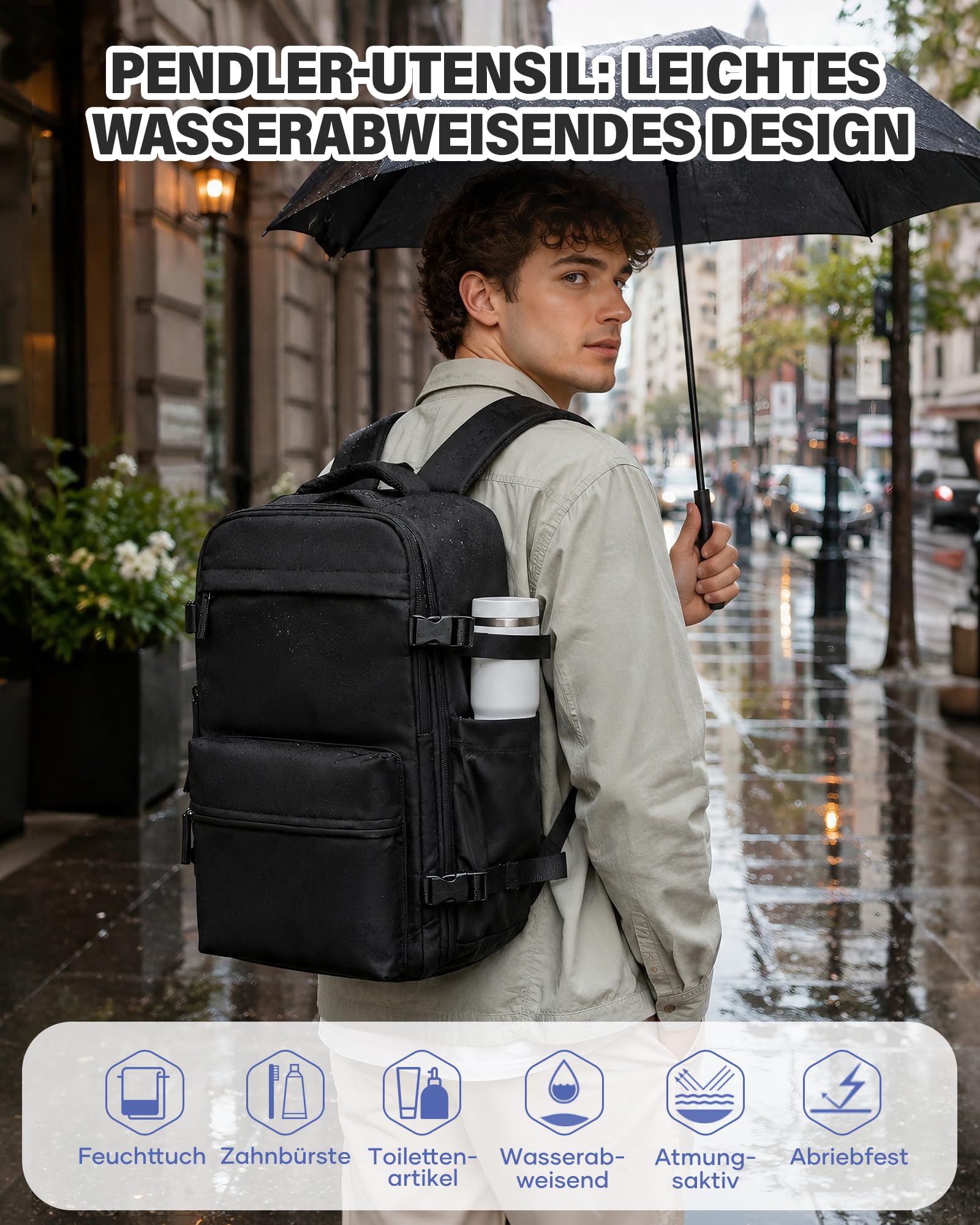 Vakuum Rucksack mit pumpe Ryanair Handgepäck 40x30x20 Damen Herren Wizzair Handgepäck 40x30x20 Vakuum Reiserucksack mit pumpe Easyjet Wasserdicht Vacuum Backpack Airbag Rucksack Schwarz