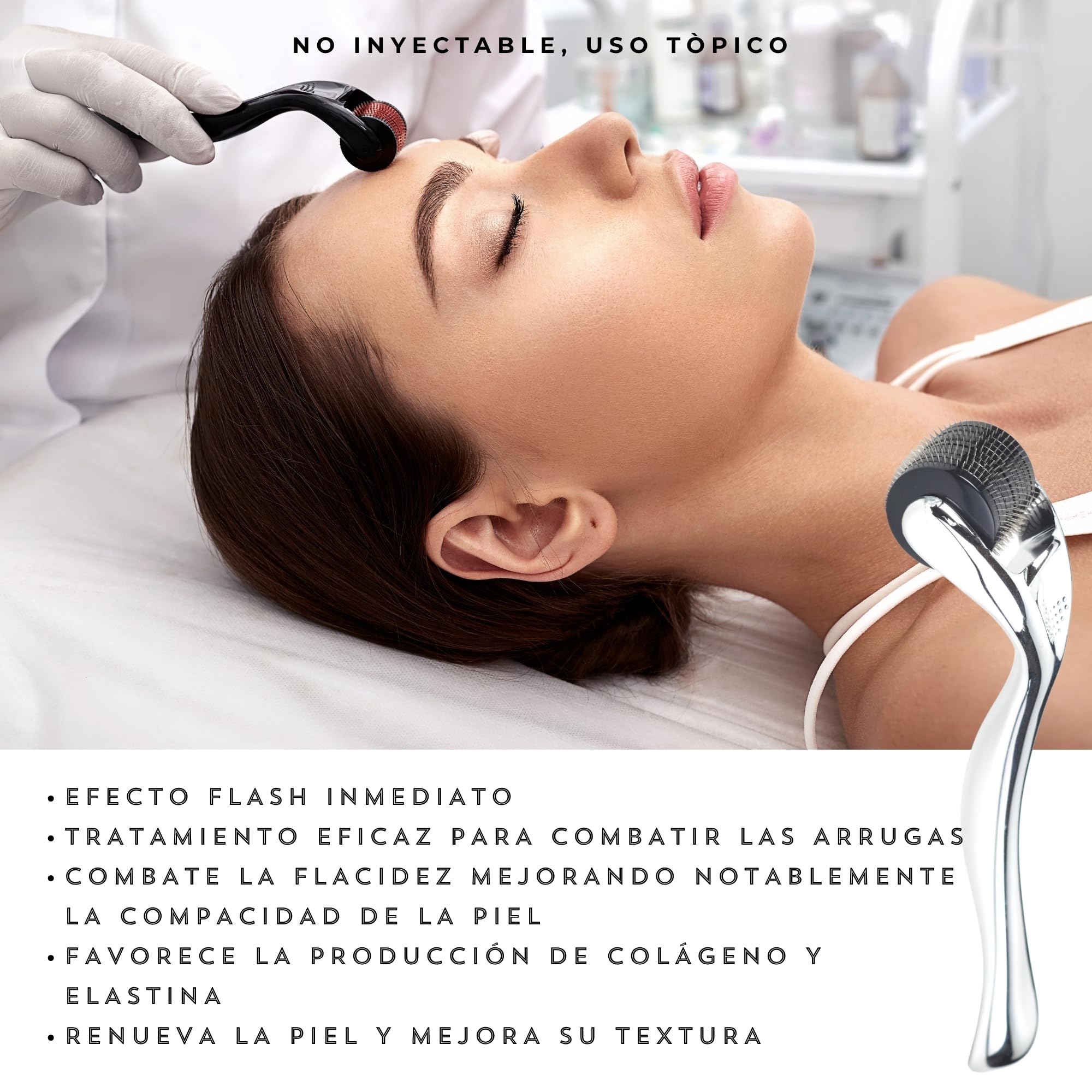 KFS Viales Tripla Siero Viso Acido Ialuronico con Niacinamide B3 e Pantenolo B5, Azione Multistrato, Filler e Lifting Viso, Compatibile con Microneedling Viso, Dermaroller e Dermapen, 10u x 5ml