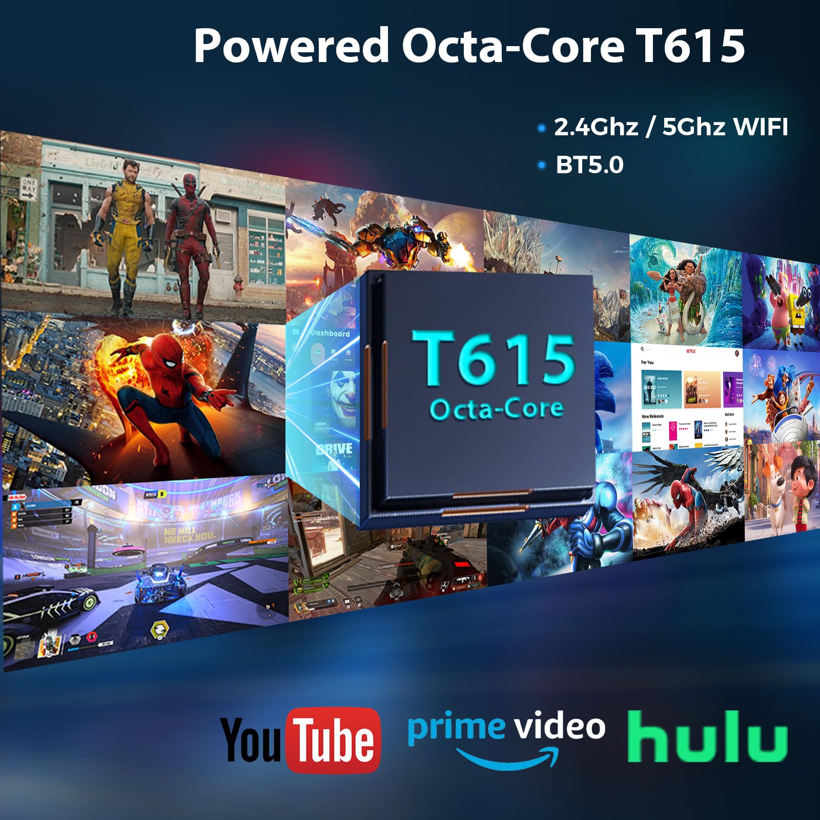 2026 12 Inch Android 16 Tablet with Keyboard, 24GB+256GB+2TB Expand, 2K Gemini AI Tablet with 5G WiFi, Octa-Core, 8000mAh, BT5.0, 16+8MP, 2 in 1 Tablets PC with Case, Mouse, Stylus (Black Case)