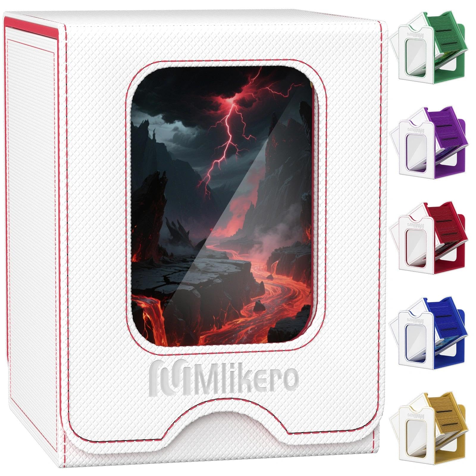 Mlikero Commander Deck Box, Card Deck Box, Commander Display
