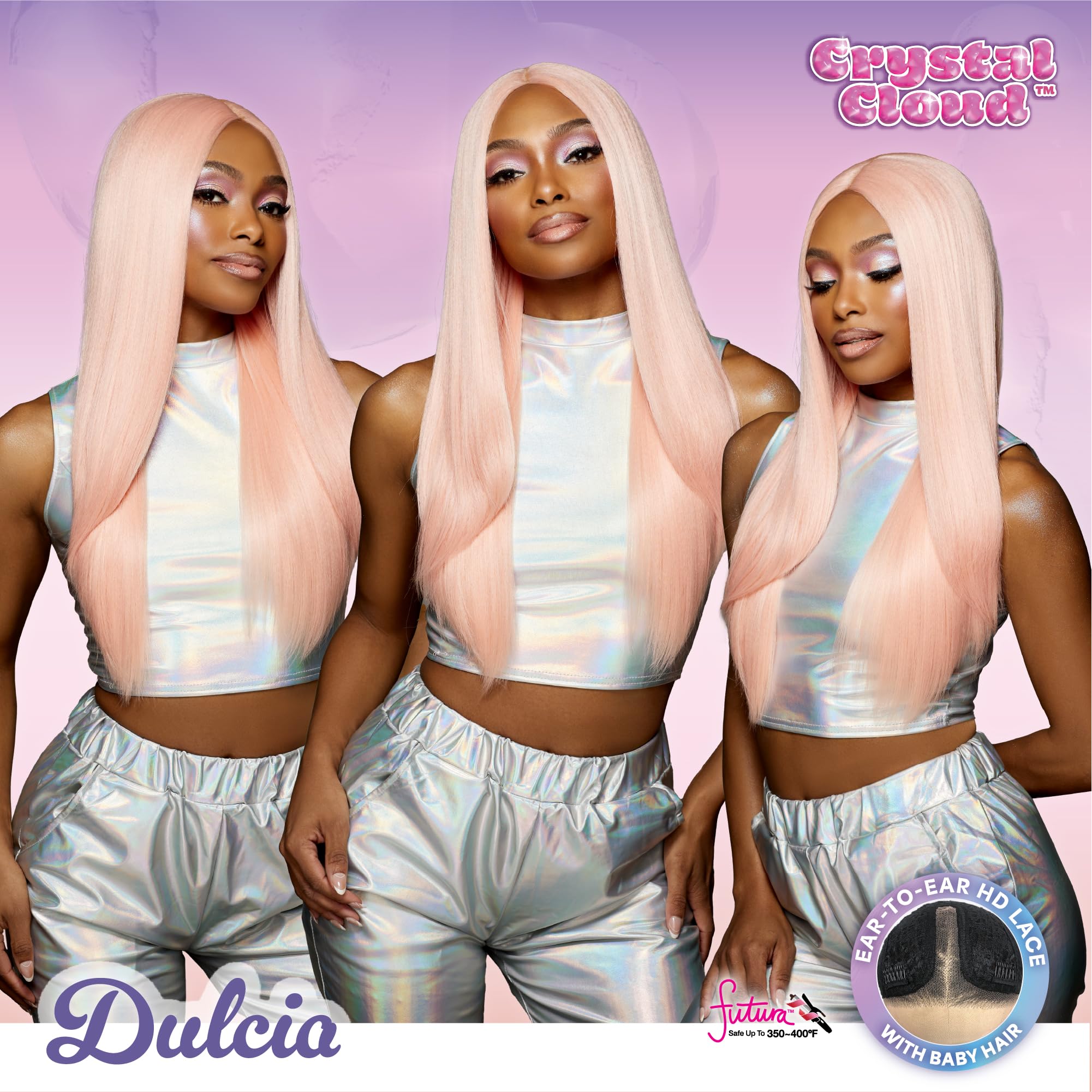 Amazon.com : Sensationnel Shearmuse Crystal Cloud LaceWig-Dulcia