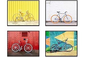 Bicycle Set Photography Prints, 4-Pack Stranger Things Posters