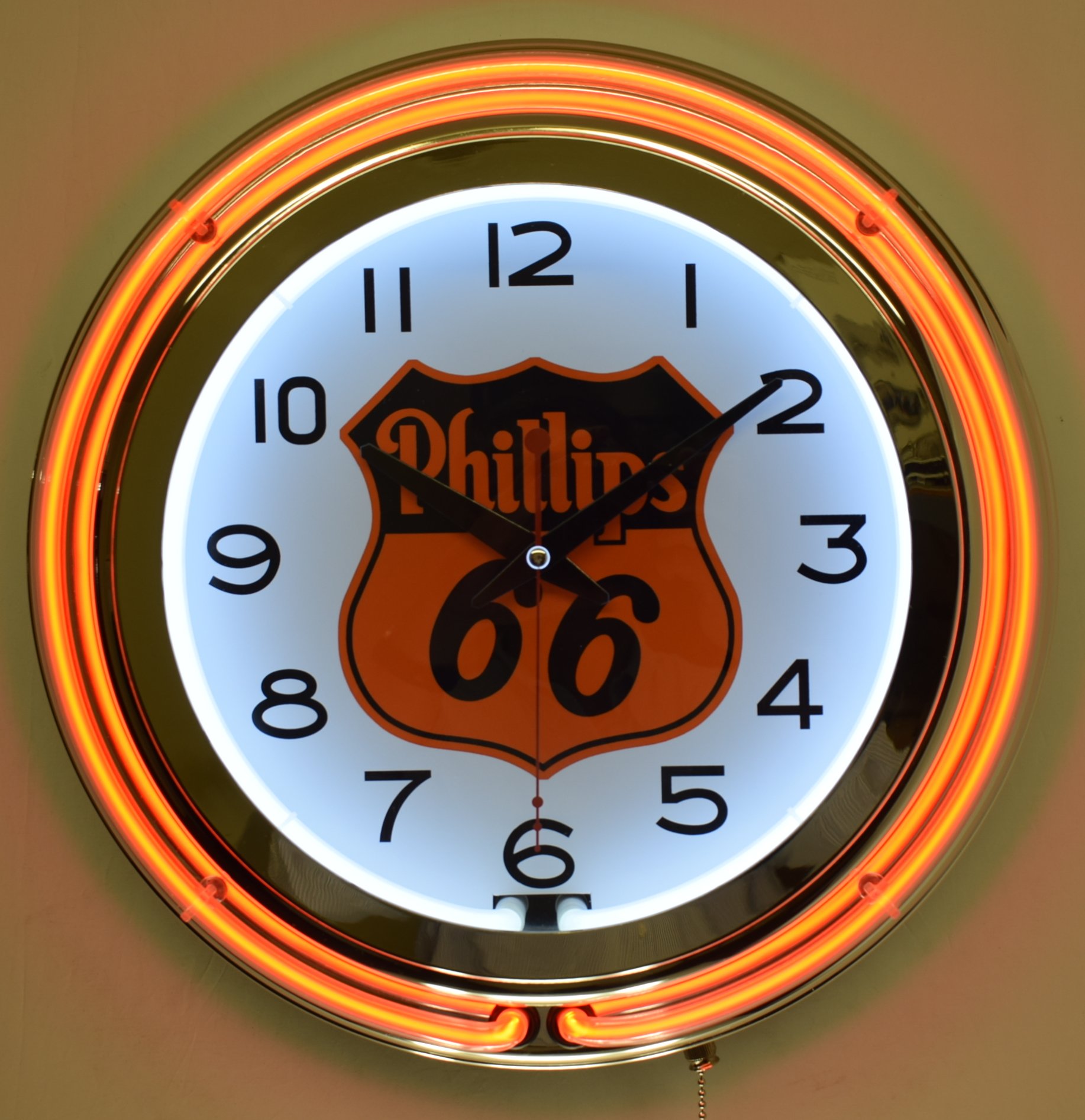 Amazon.com: Phillips 66 Gasoline Orange Double Neon Advertising