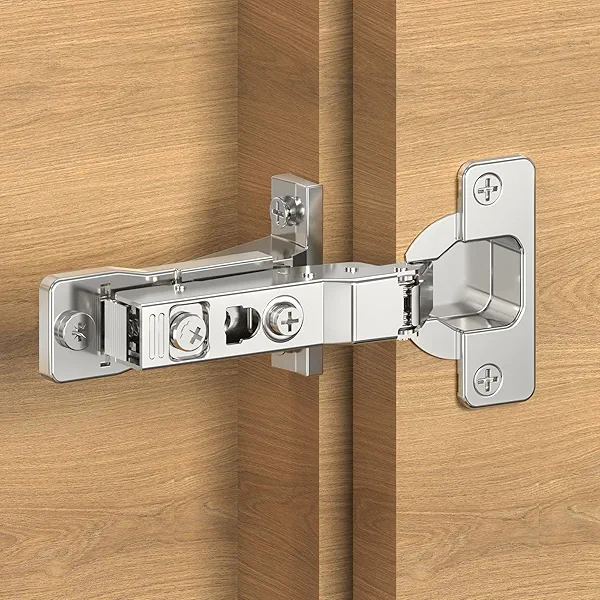 Cosycove Face Frame Inset Cabinet Hinge (4pcs), 105 Face Frame Insert, Soft Close, Silent, 6 Way Adjustable Hinge for Kitchen Cabinets, Bookcases, Wardrobes