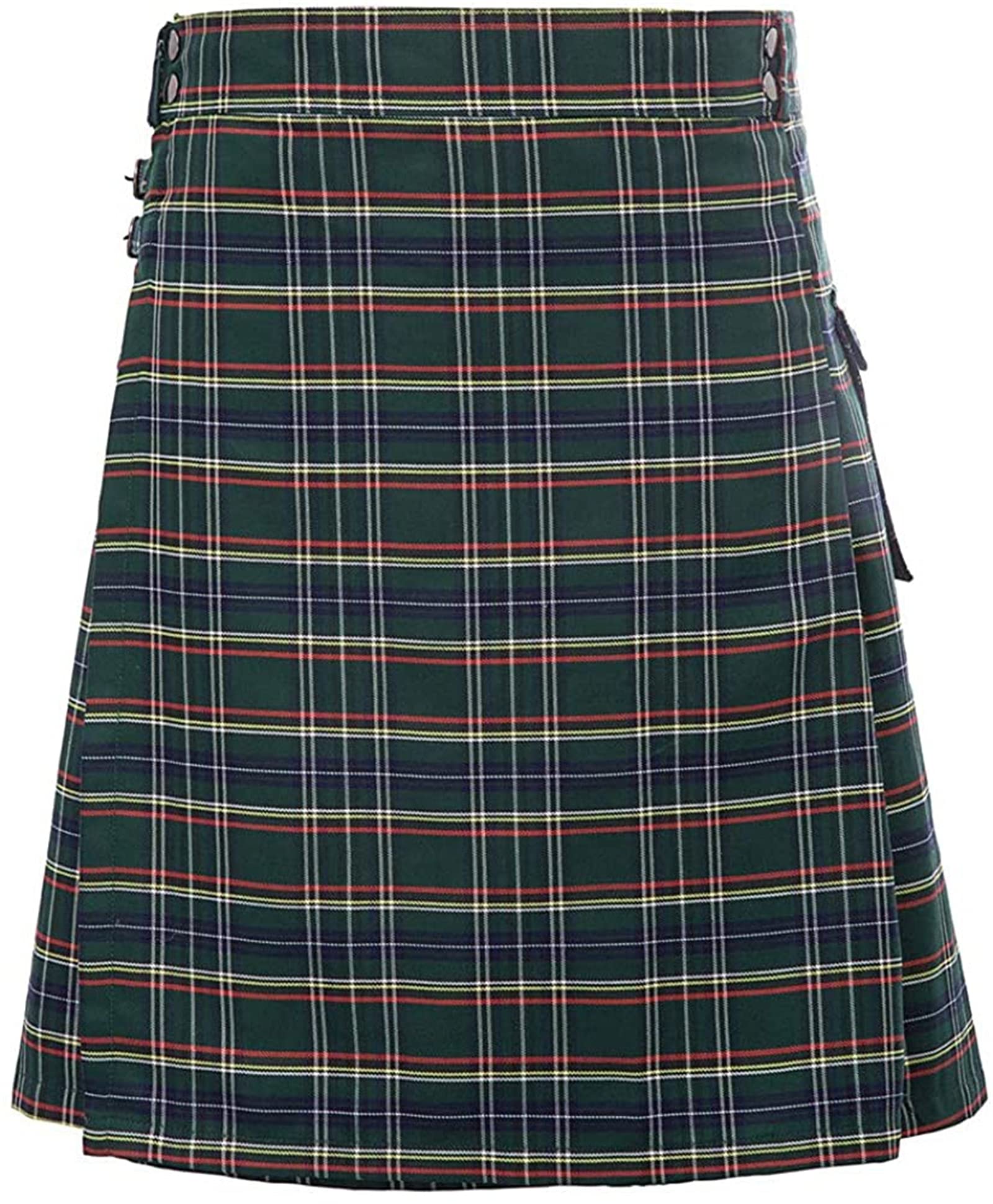 Falda Escocesa Tradicional Escocesa a Cuadros para Hombre, tartán irlandés, Combate, Punk, gótico, Highland