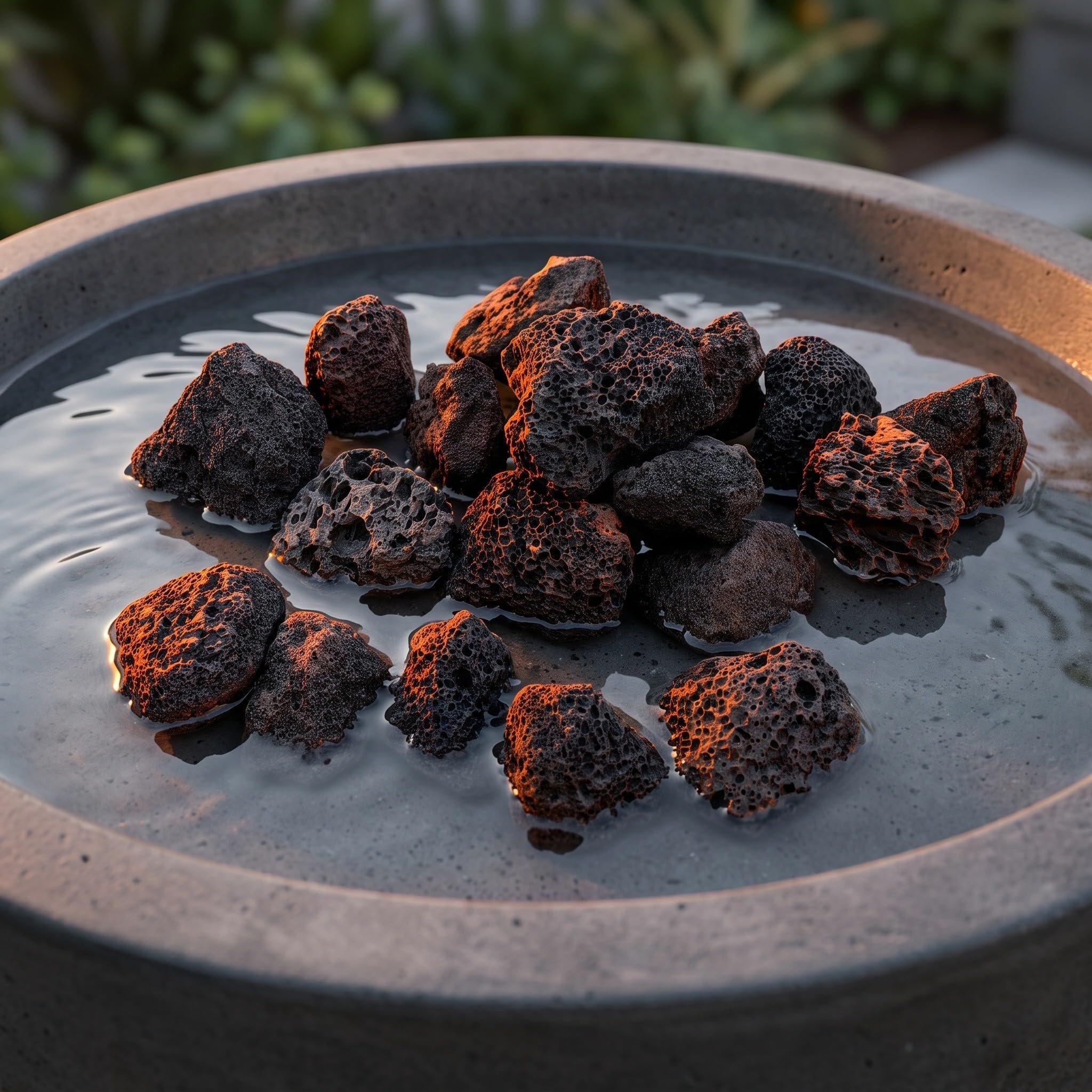 Toyvian 1 de Roches volcaniques de 3,5 cm (1,38 po) pour aménagement | Pierres de lave pour le jardinage, terreau pour bonsaï, roches volcaniques pour remplir les vases, rempotage de cactus,