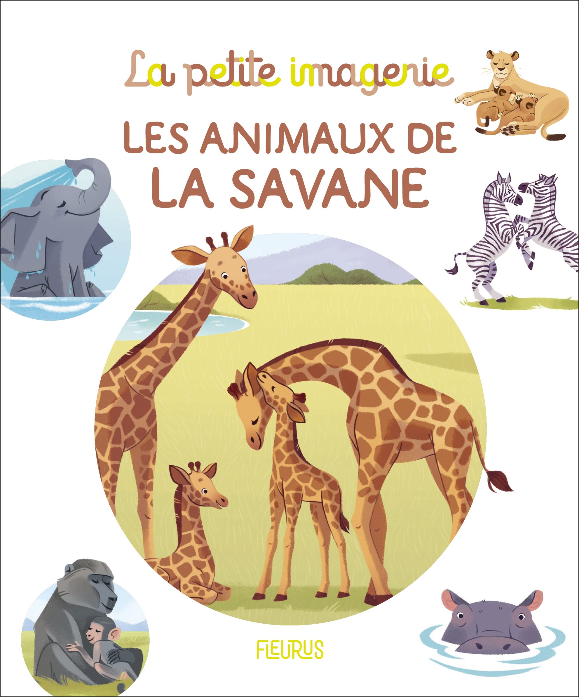 Le Coup De La Girafe Des Savants Dans La Savane