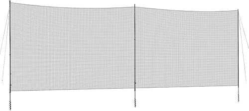 Miniatura 12 de Sistema de tope de bola - Red de respaldo de fútbol, resistente, alto impacto, barrera de práctica