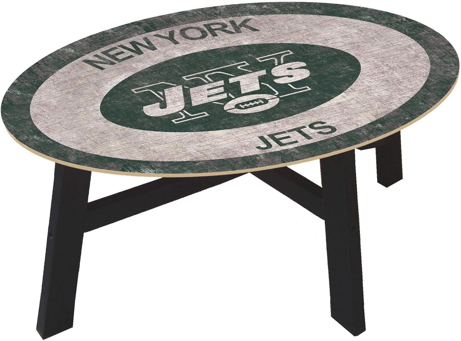 Amazon.com: Fan Creations New York Jets Coffee Table With Team Color : Sports & Outdoors