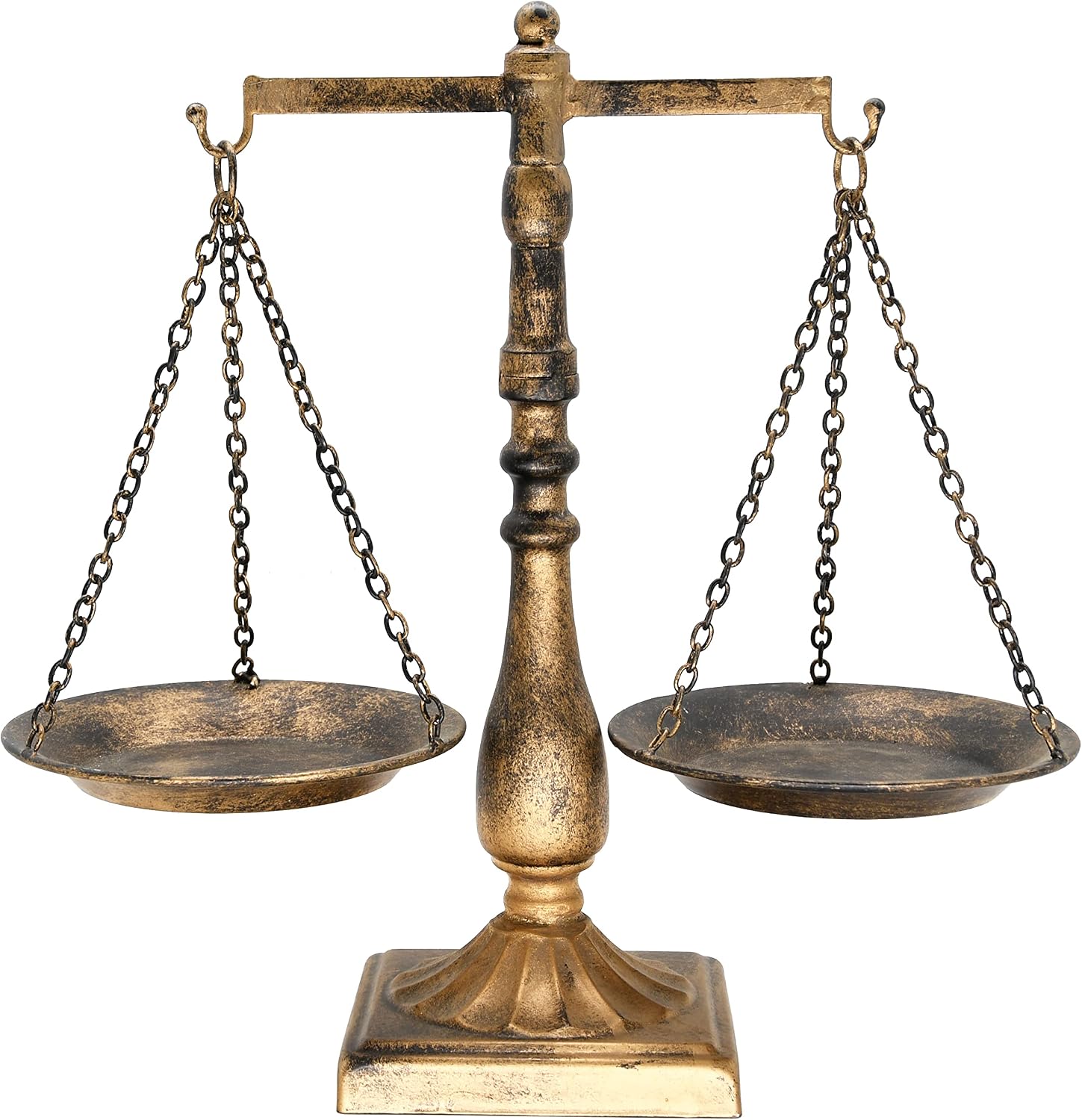Owlgift Vintage Libra Jewelry Tower, Tabletop Free Standing Necklace Organizer, Jewelry Holder Display For Earrings Storage, Bracelets Watches Tree – Bronze