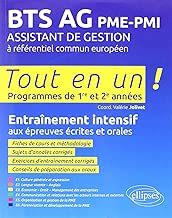 Download BTS AG PME-PMI Assistant de Gestion à Référentiel Commun Européen Tout en un Programmes de 1re et 2e Années PDF