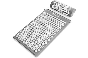 ProsourceFit Acupressure Mat and Pillow Set: Holistic Decor for Pain Relief
