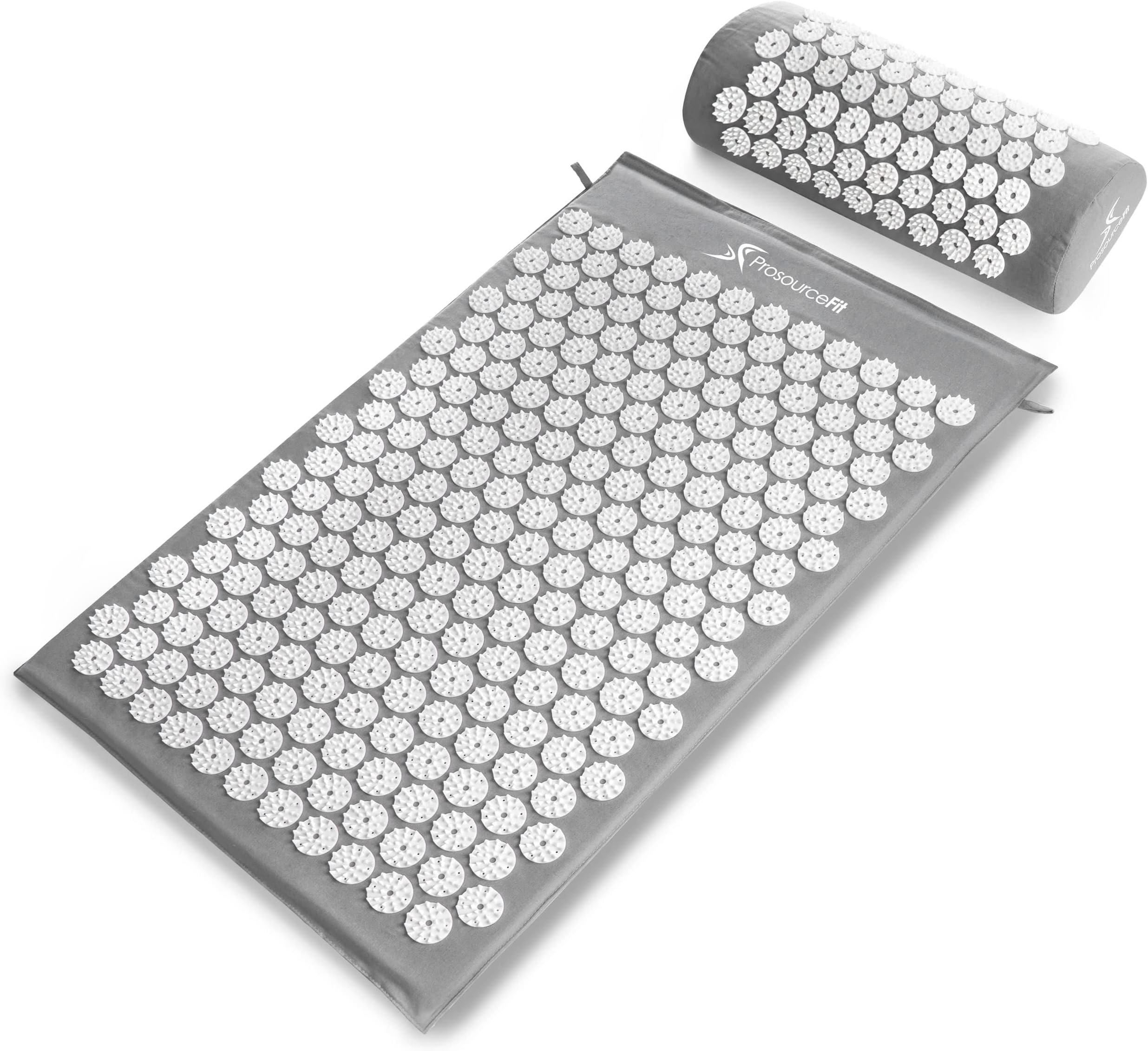 ProSource Acupressure Mat and Pillow Set for Back/Neck Pain Relief and Muscle Relaxation