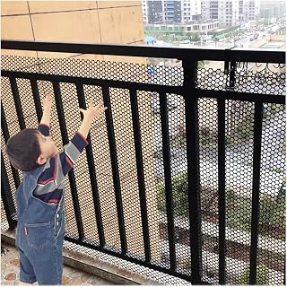 Plastic Wire Mesh Fence, Cuttable Black Plastic Poultry Chicken Wire Fencing Net, Hexagonal Design Garden Deck for Floral Design/Plants/Crafts(1.5x40m/4.9x131ft)