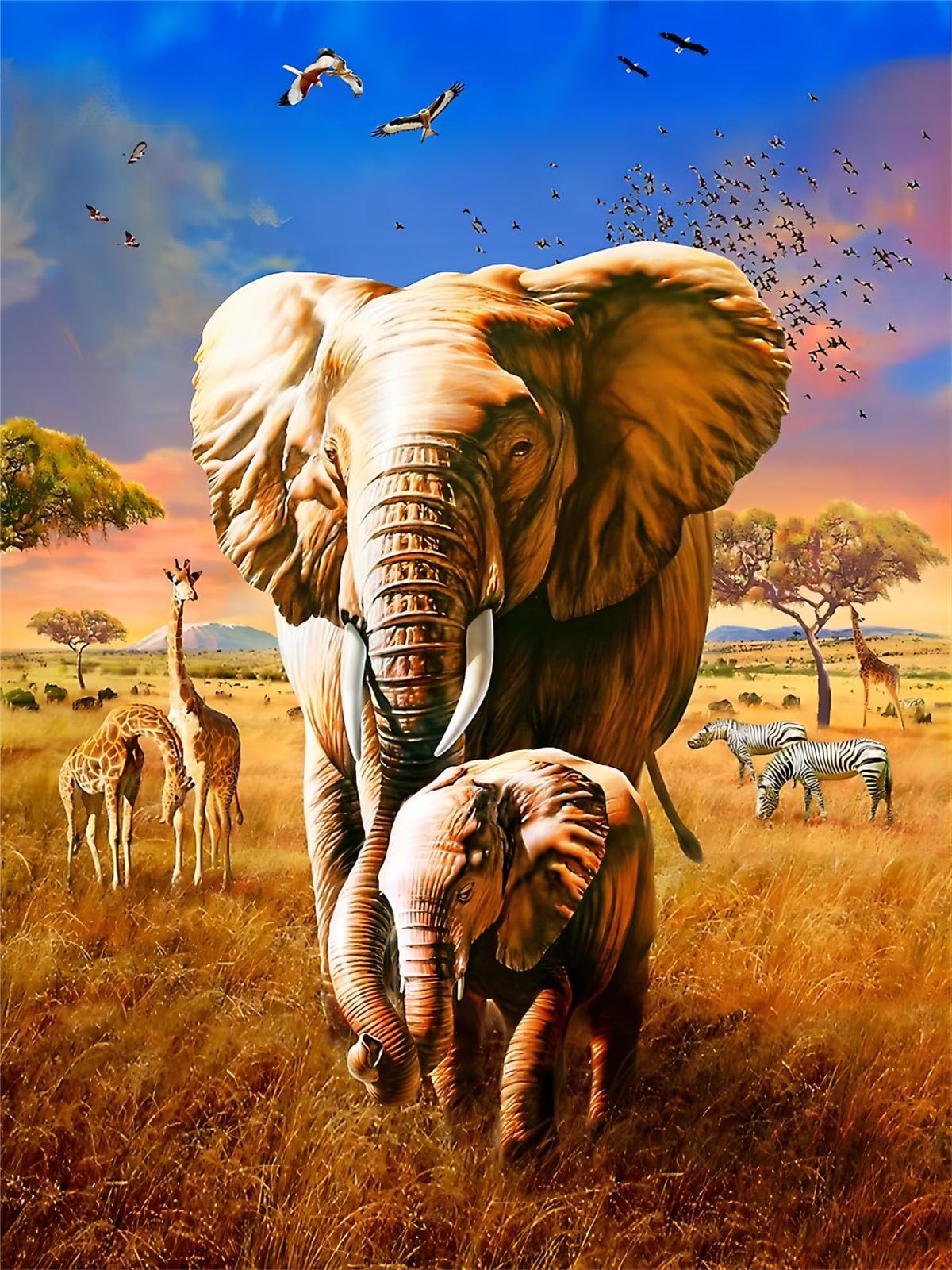 Jigsaw Puzzles for Adults 1000 Piece - Wooden Puzzles for Family and Friends (Puzle P2)