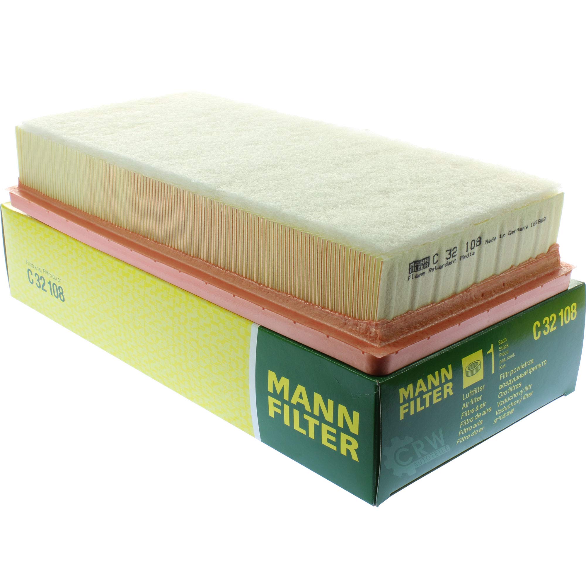 Paquete de inspección Kit de mantenimiento de filtros con filtro de aceite HU 711/51 x, filtro de aire C 32 108, filtro de combustible PU 1018 x, filtro de habitáculo CUK 2742, tornillo de