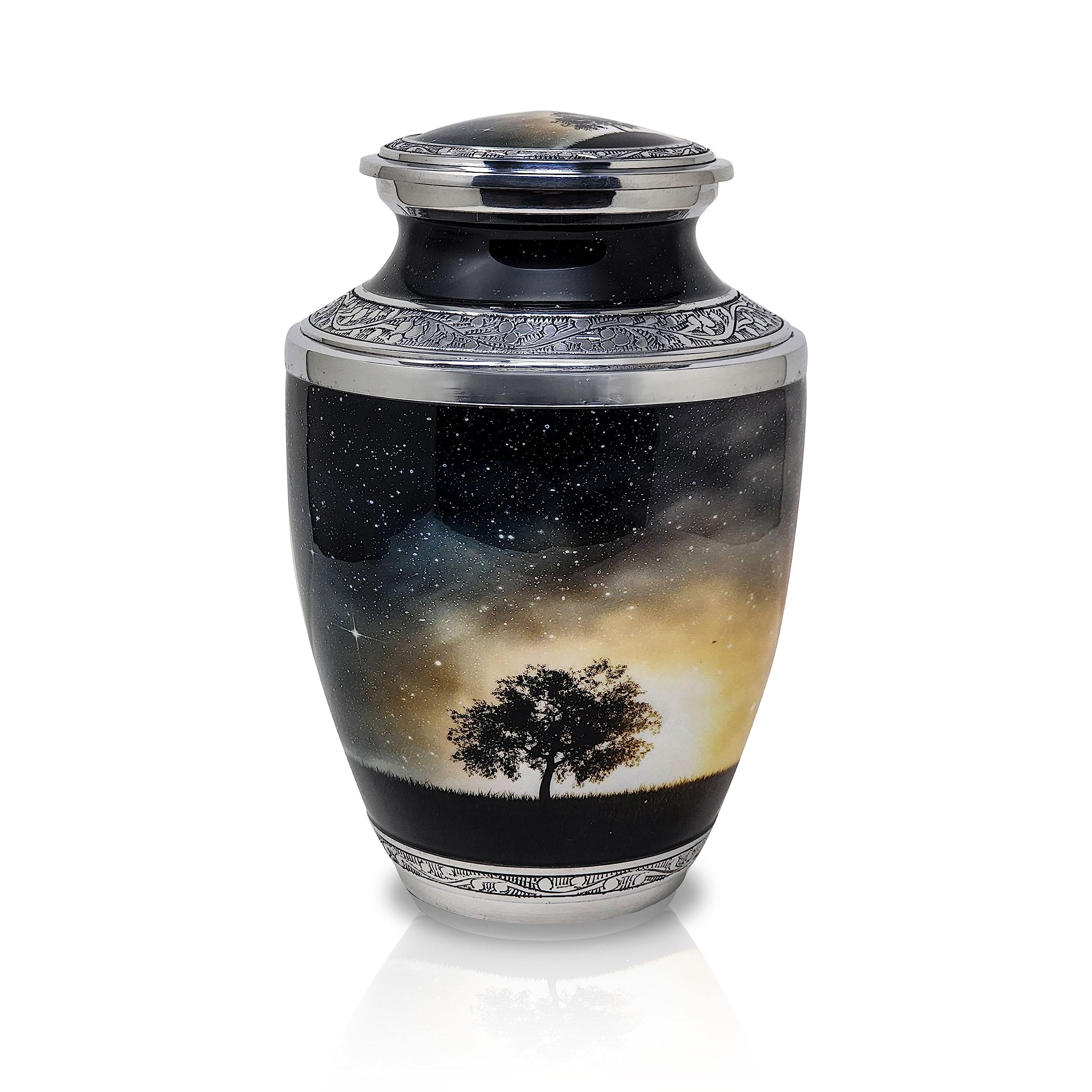 Tree of Life Cremation Urn for Human Ashes for Funeral, Burial or Home