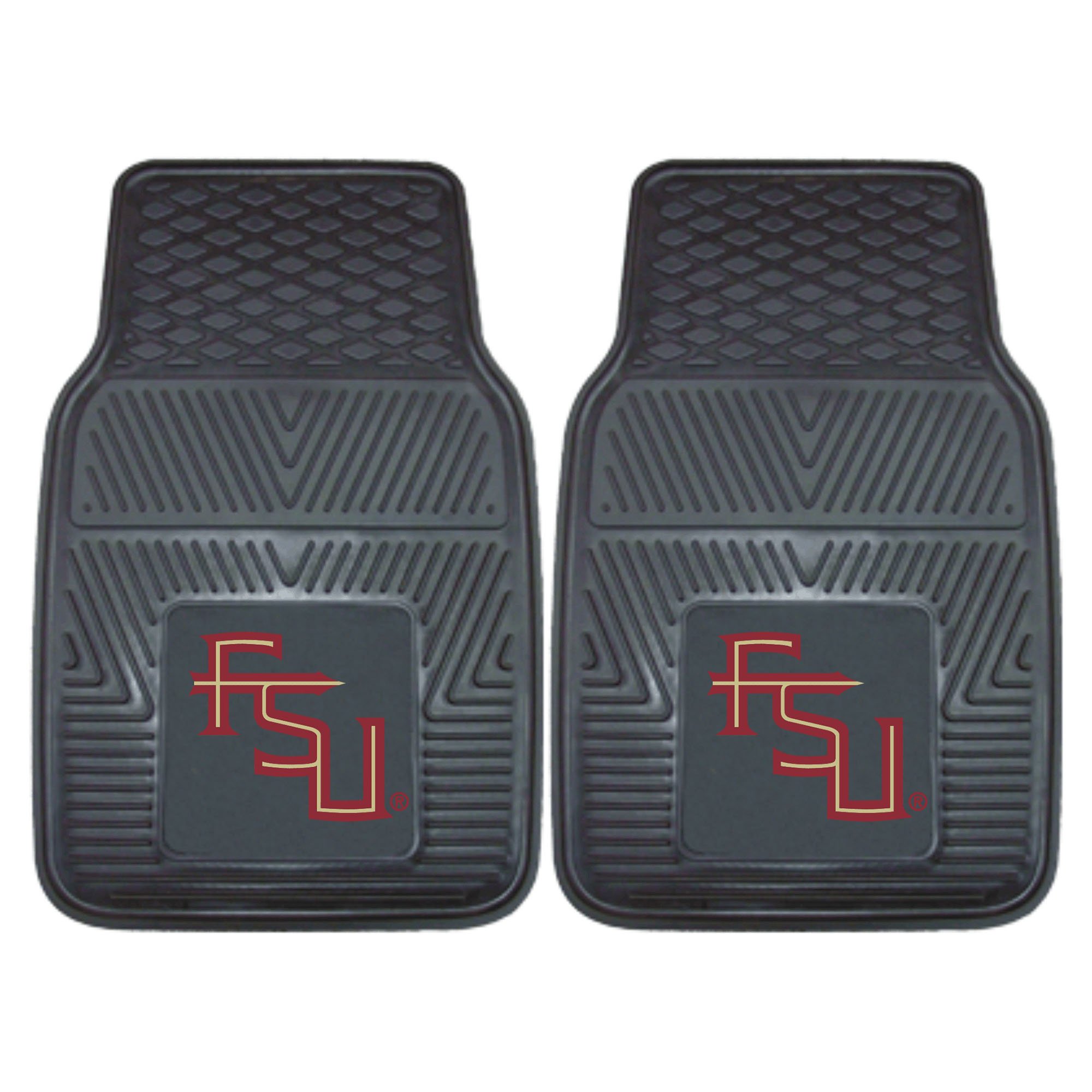 Florida State University Heavy Duty Car Mat Set - 2 Pieces