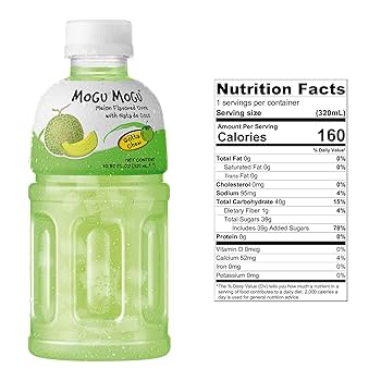 Amazon.com : Mogu Mogu Melon : Grocery & Gourmet Food