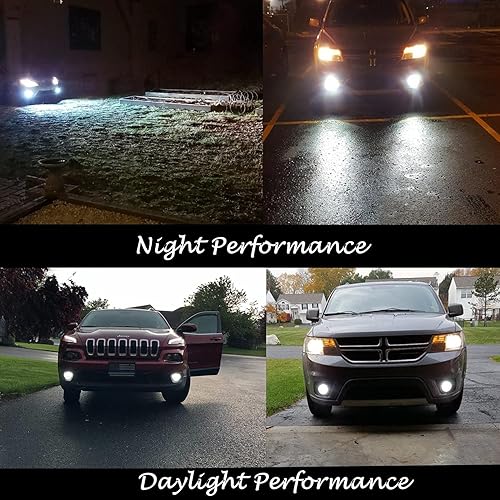 Miniatura 2 de Alla Lighting 80W alta potencia P13W 12277 SH23W LED bombillas de luz antiniebla 6000K xenón blanco