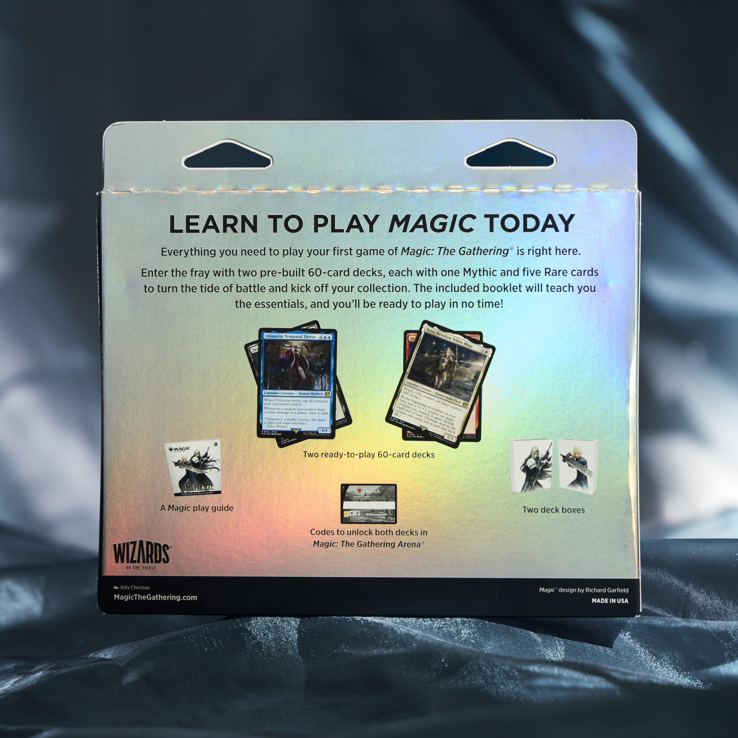 Magic: The Gathering - FINAL FANTASY Starter Kit - Learn Magic with 2 Ready-to-Play Decks (2-Player Card Game for Ages 13+)