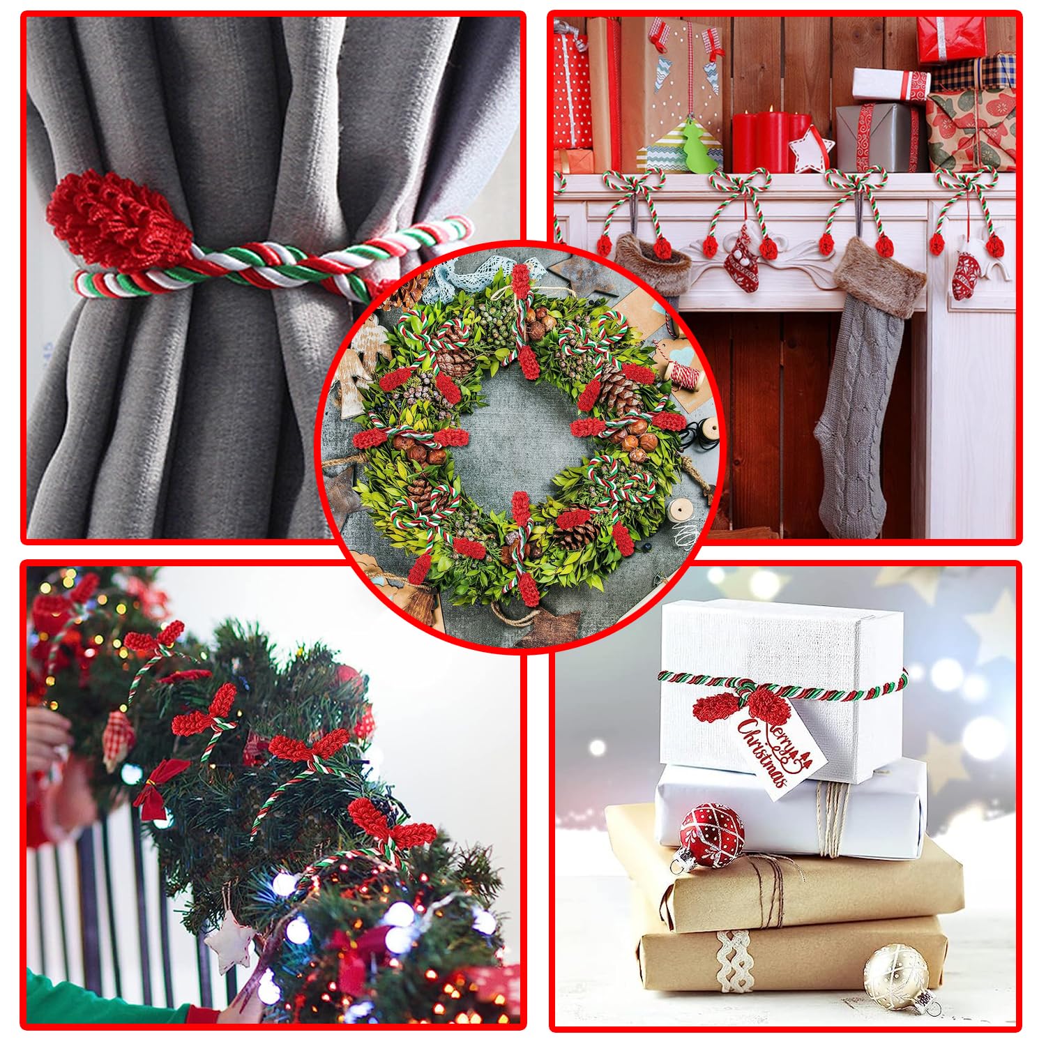 christmas wire ties