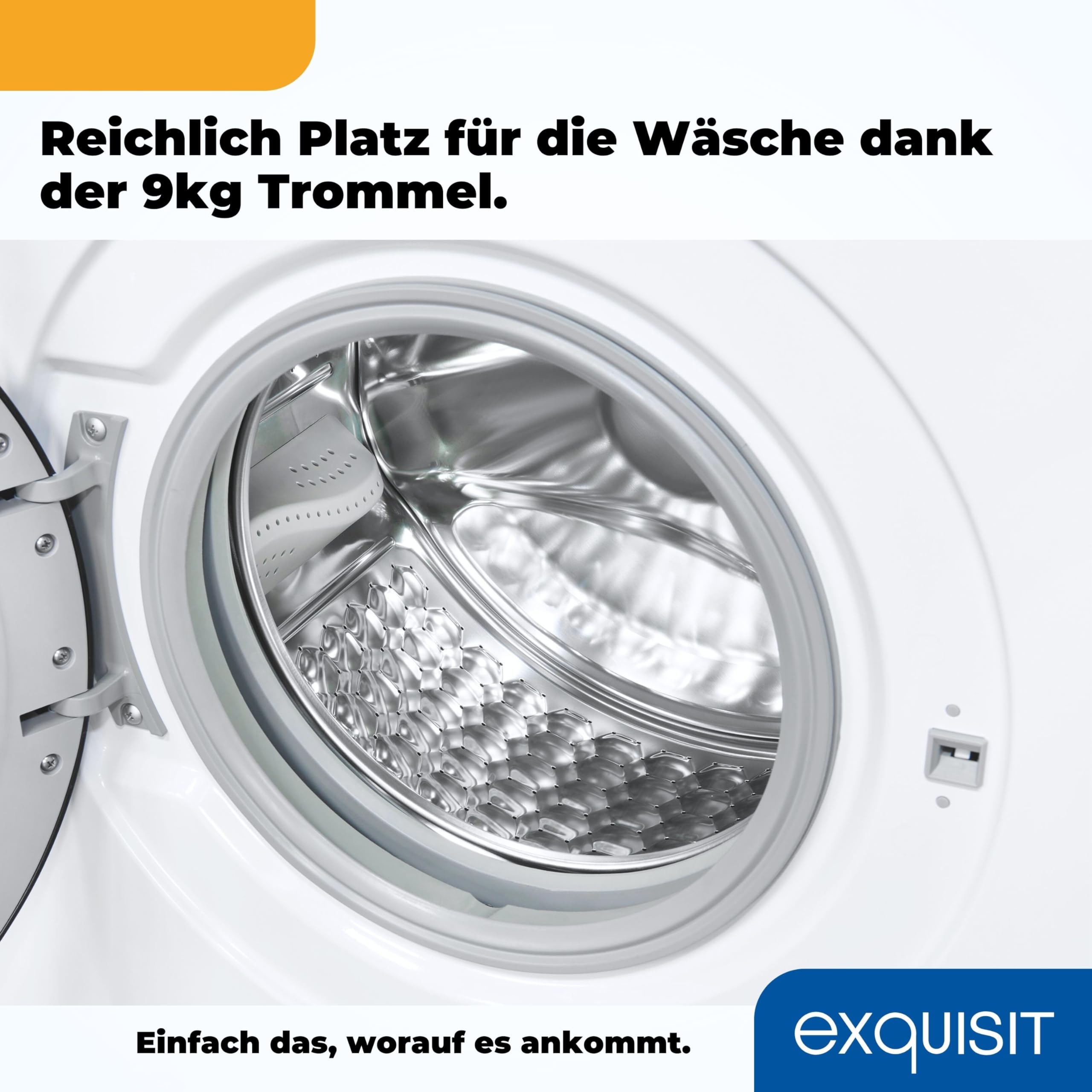 Exquisit Kondensationstrockner TK810-060 weiss | 8 kg Füllmenge | Knitterschutz, Weiß
