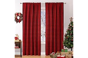 WUBODTI Christmas Curtains