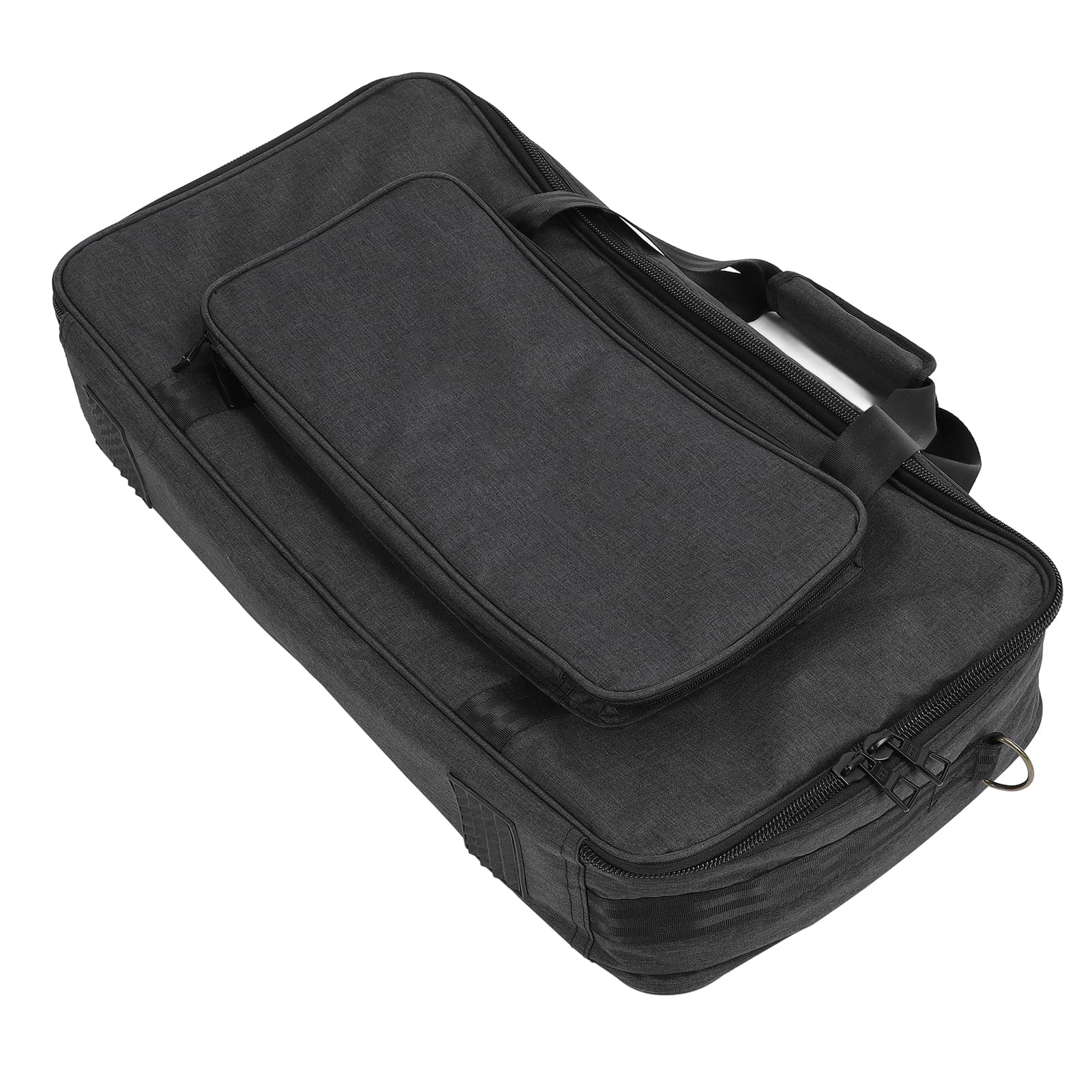 Bolsa de Transporte de Pedalboard de Guitarra - Construcción de Telas Oxford, 60x32x12cm para Viajar